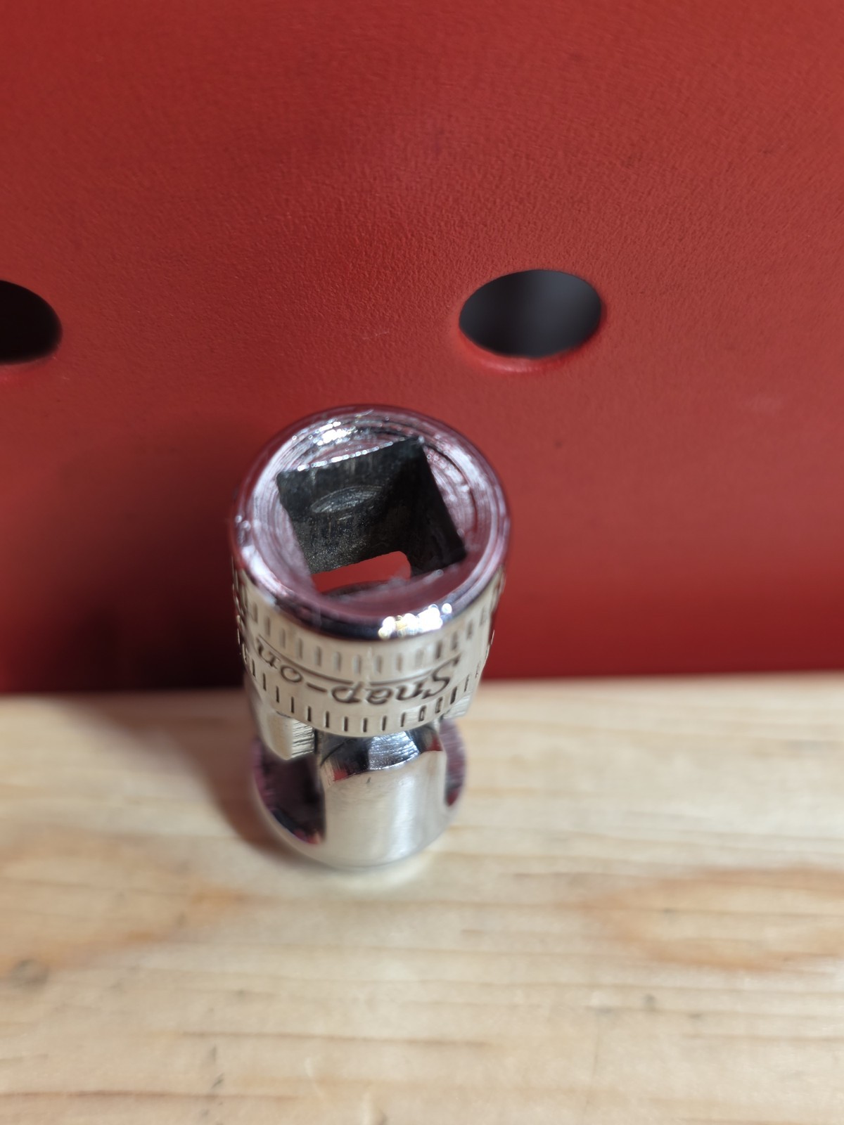 Snap-on TMUSM5.5 5.5mm 1/4″ Drive 6-Point Shallow Chrome Universal Swivel Socket