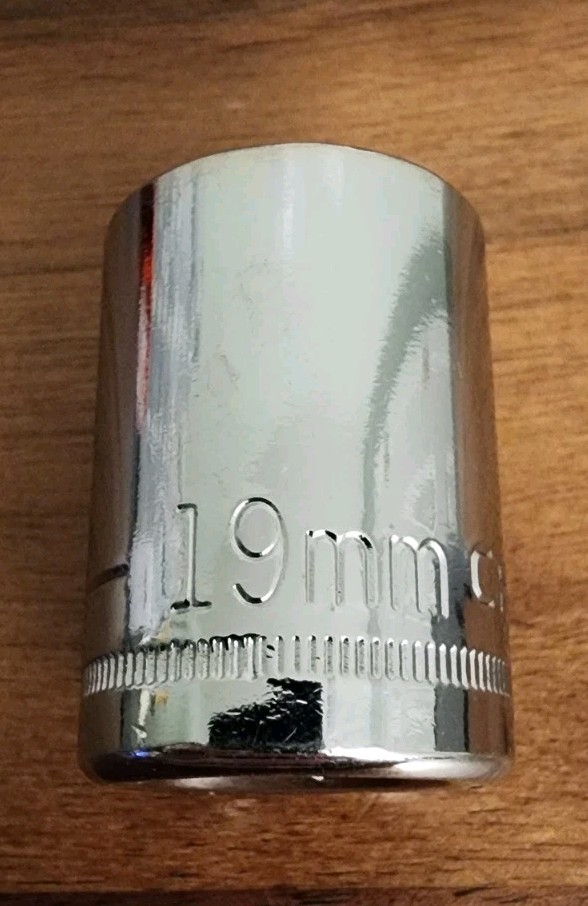 Craftsman 19mm Socket 12 Point 1/2″ Drive S-AF 44238