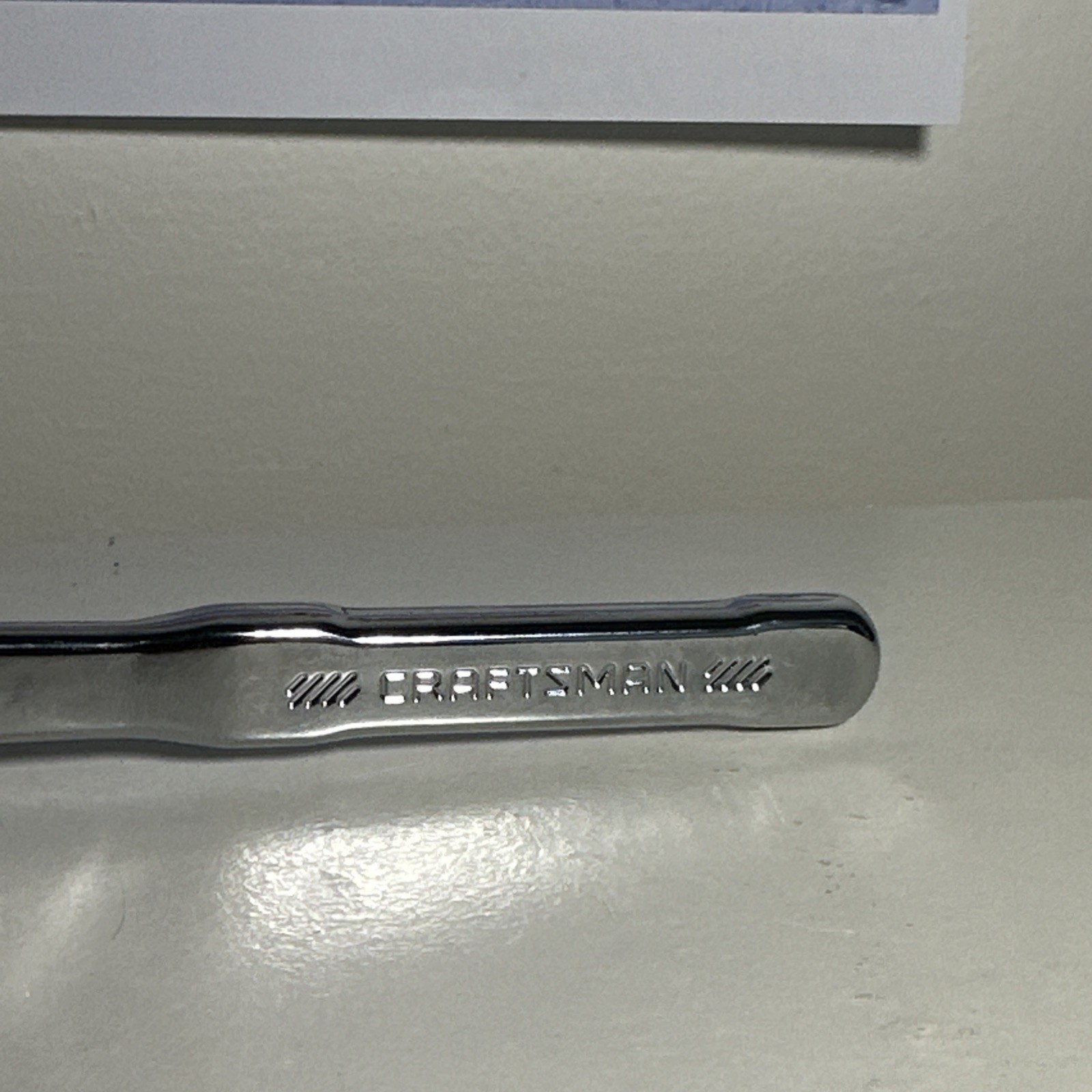 CRAFTSMAN 90Tooth 1/4-in Drive Full Polish Handle Ratchet New With Tag
