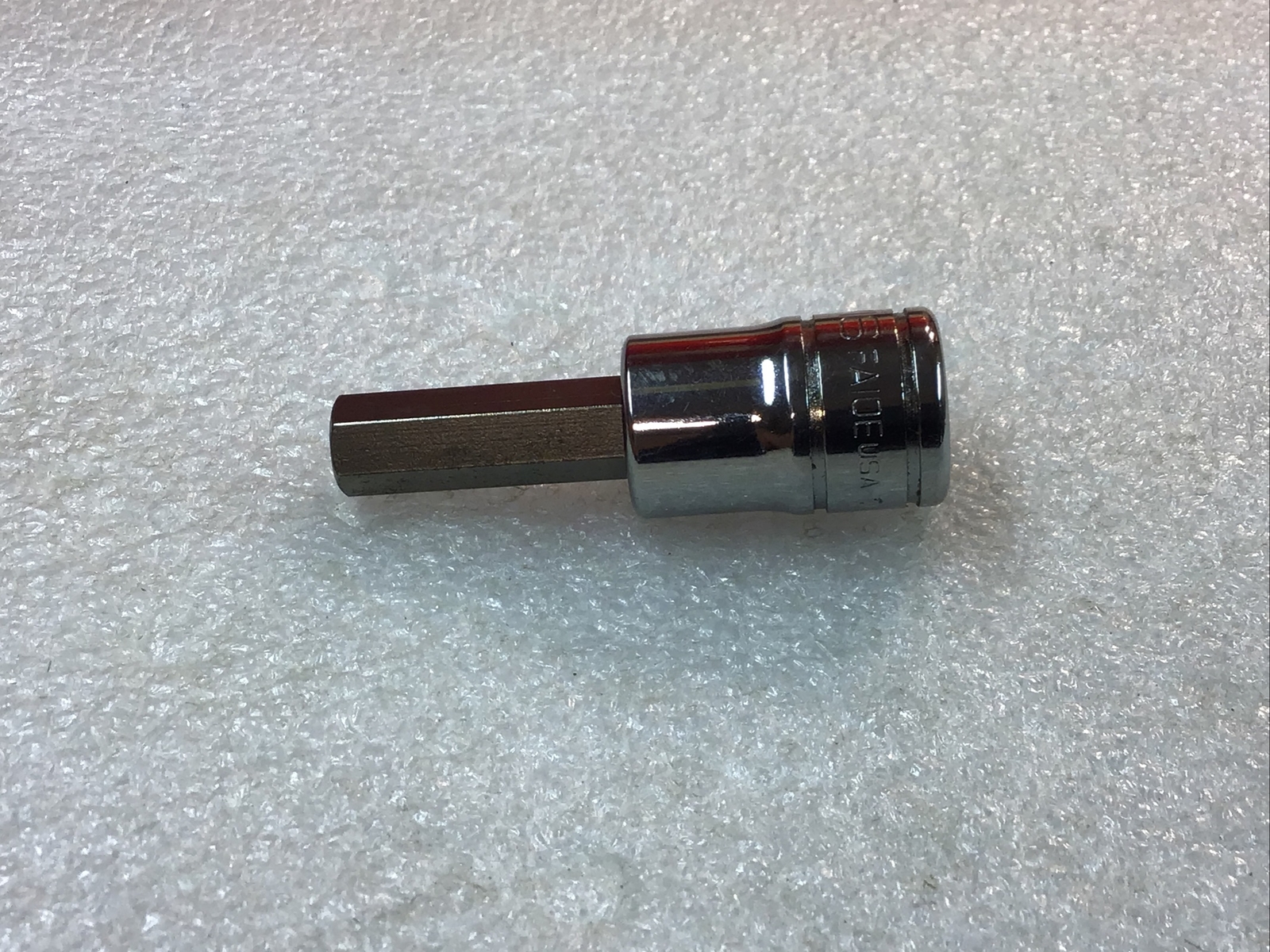 Snap-On Tools#FA10E – USA – 3/8Dr., 5/16″ SAE Hex Bit Chrome Socket Driver-NEW-