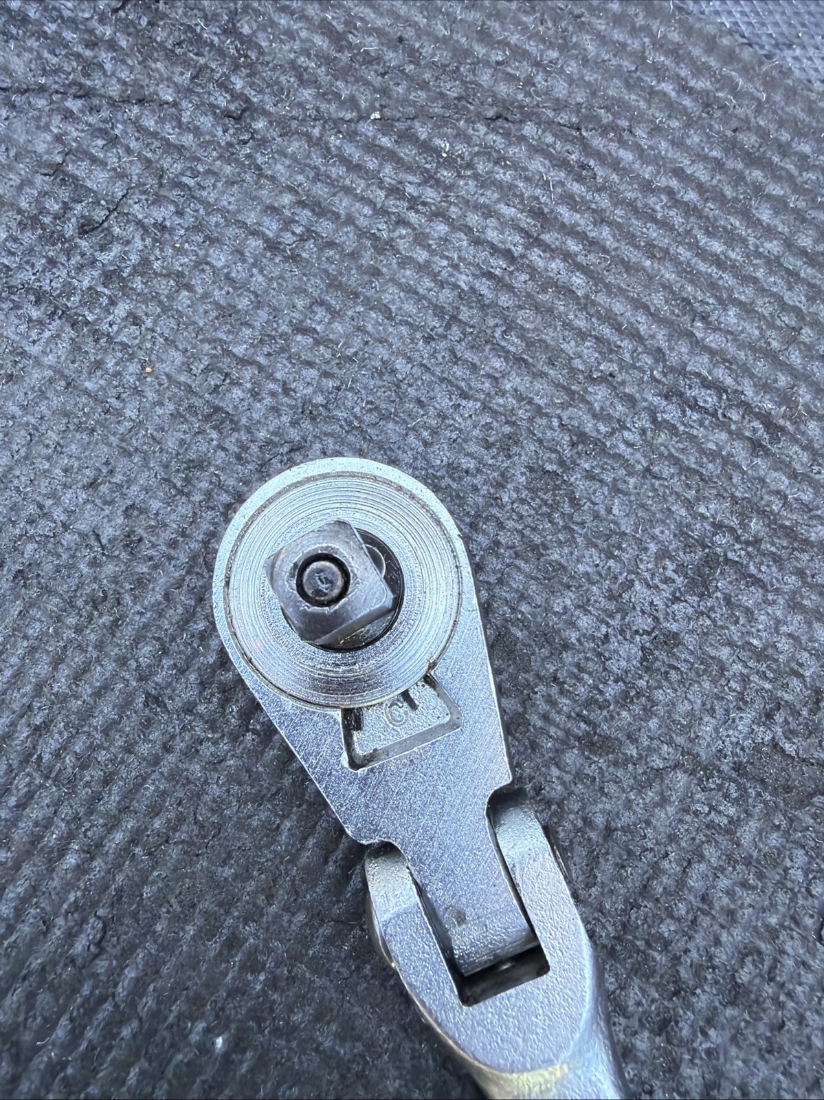Sears Craftsman USA 3/8” Hourglass Flex Head Ratchet 42791 VV Rare 11.5”