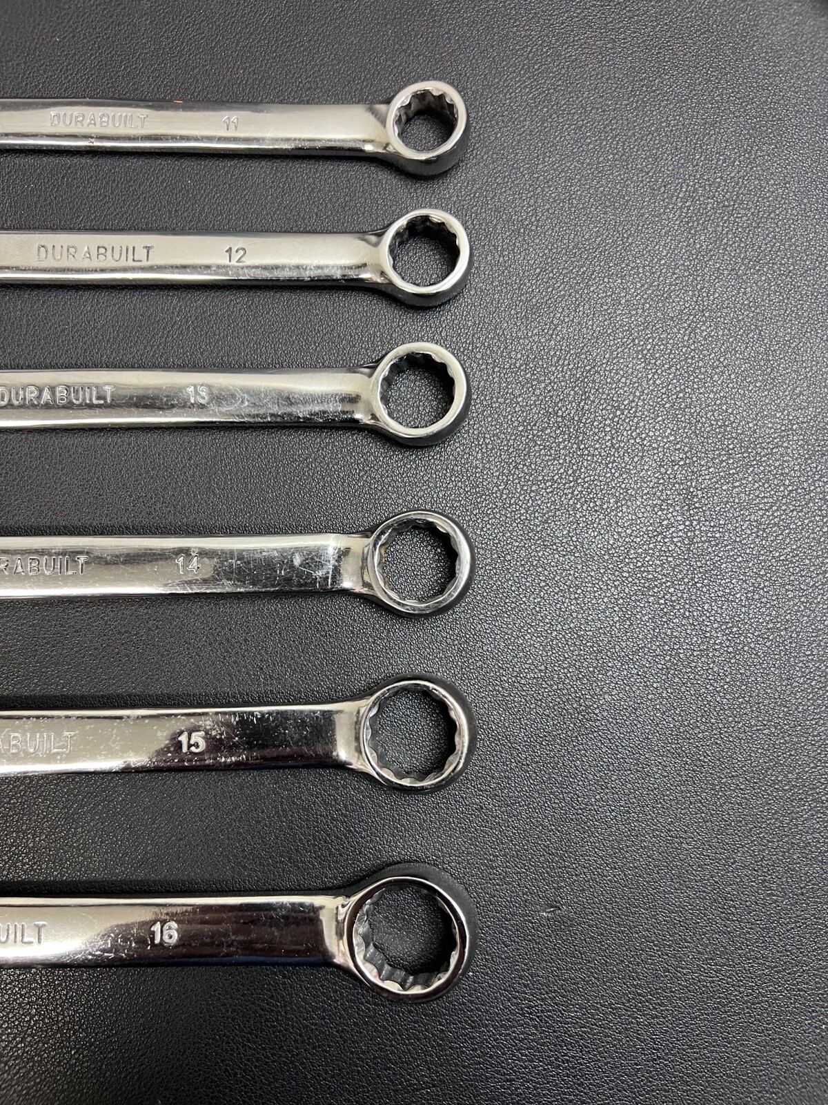 Durabuilt 6-Piece SAE METRIC Chrome Combination Wrench Set