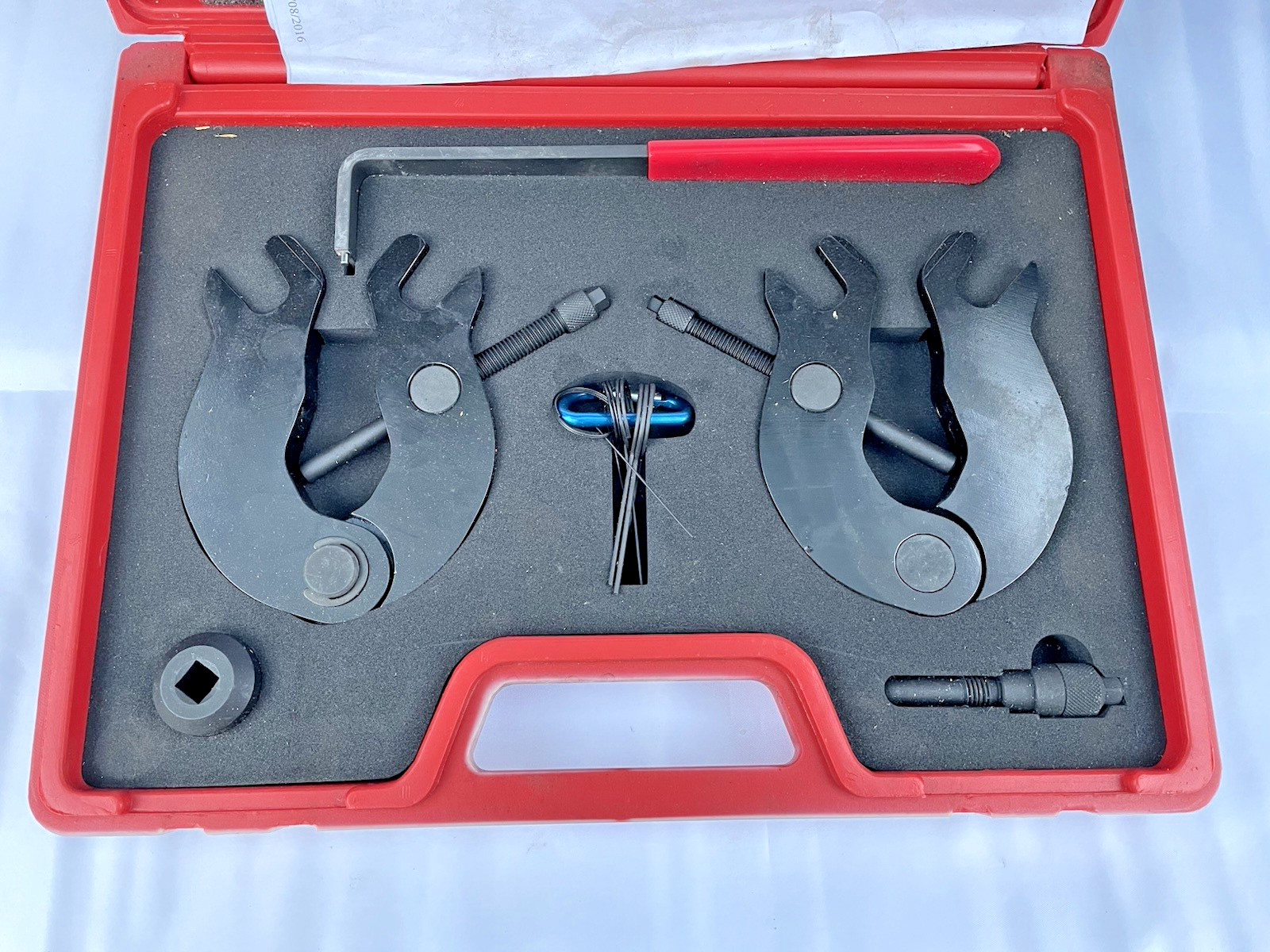 Sealey VSE5051A Petrol Engine Setting & Locking Kit VAG (AUDI) 3.0v Belt Drive