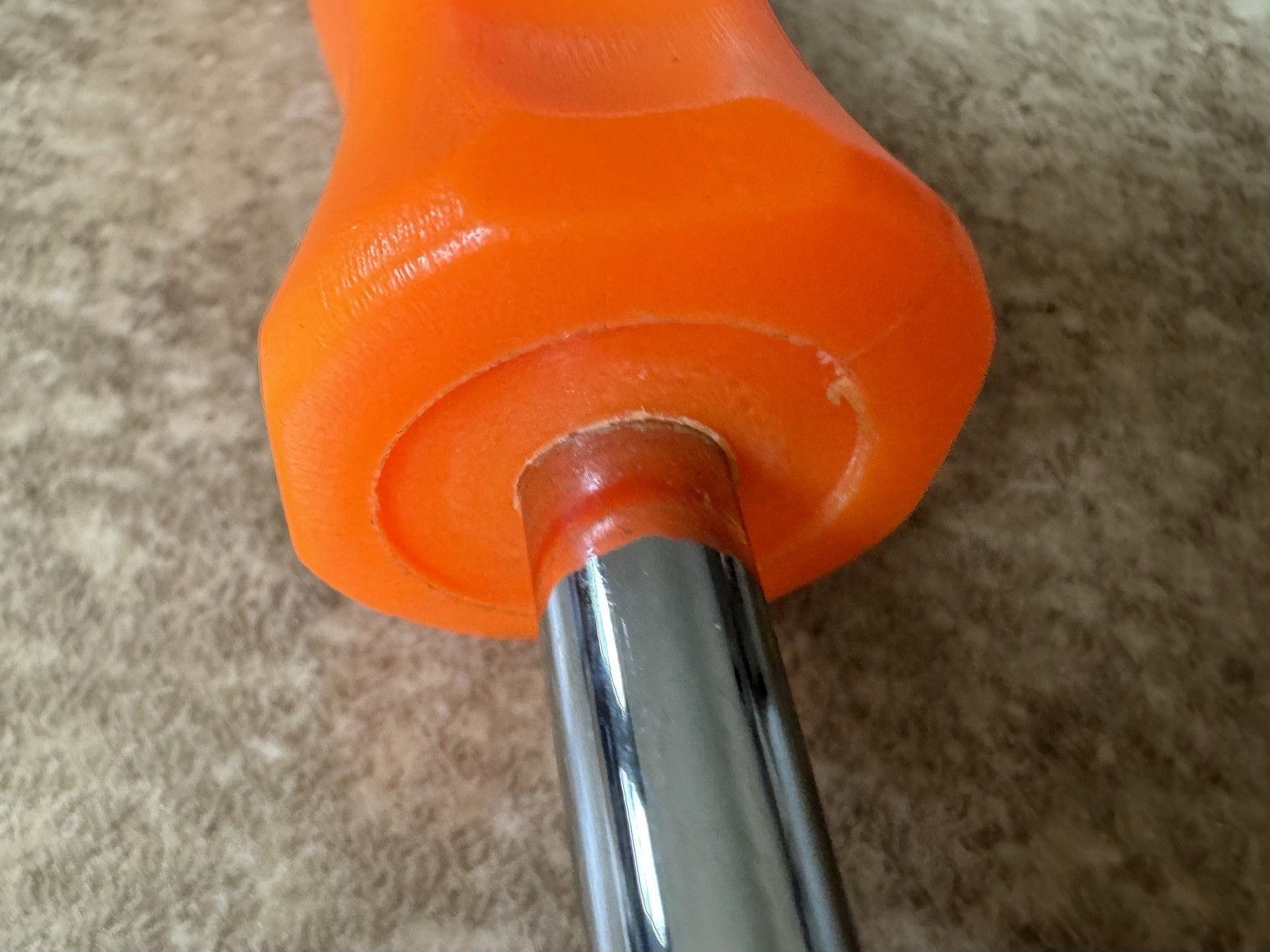 🟠 NEW Snap-On ORANGE Hard Handle 1/4″ MALE / FEMALE Socket Driver TM4CSAO U.S.A