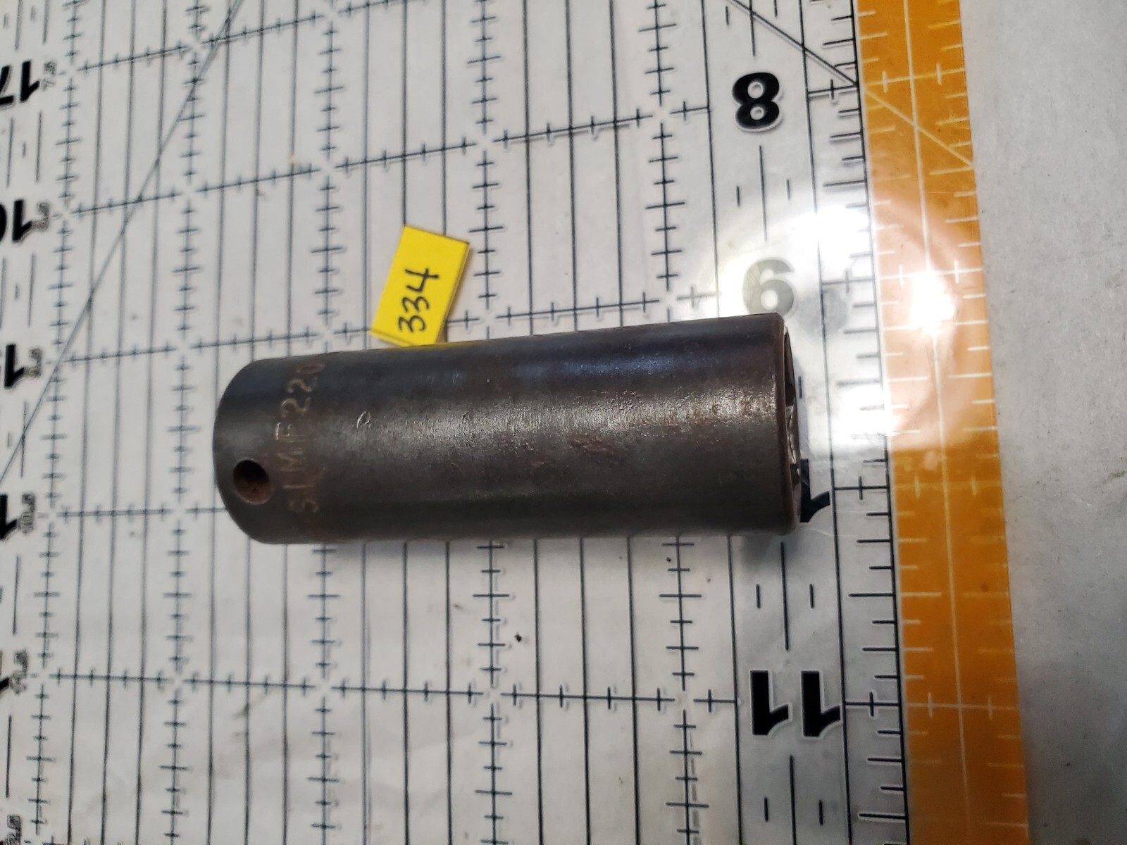 Snap On Tools 3/8″ Drive 6 Point SAE 11/16 » Deep Impact Socket SIMF220 GUC USA