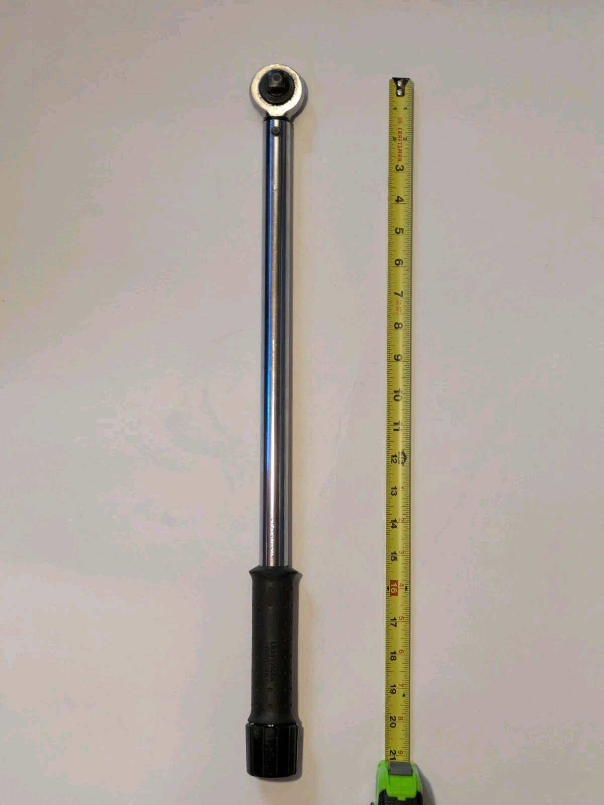 CRAFTSMAN 44597 1/2” Drive Digitork TORQUE WRENCH 25-250 FT-LBS US & Metric
