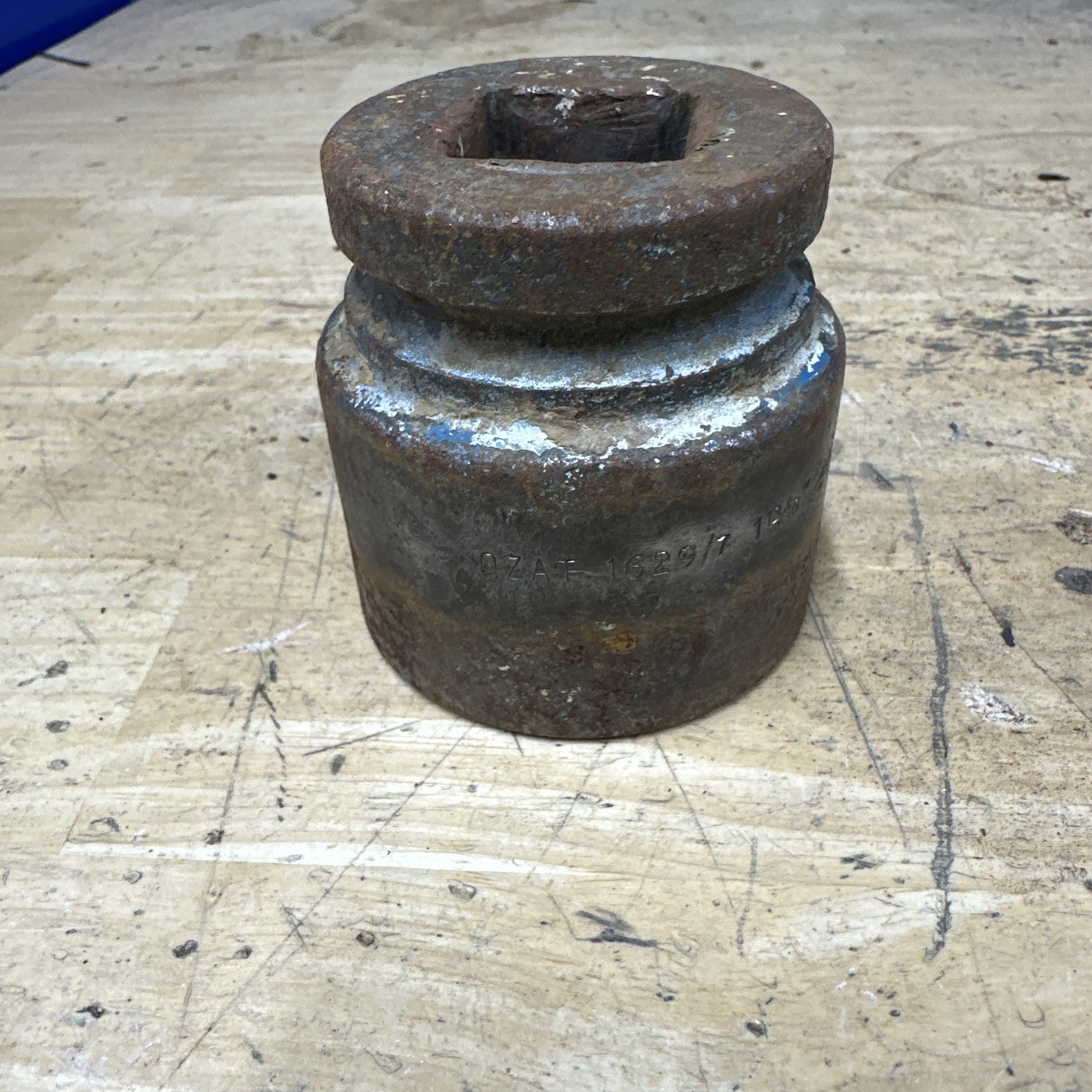 Vintage Ozat 1229M46 1-13/16″-46 ET Impact Socket 6-Pt 1″ Drive, Made In Israel