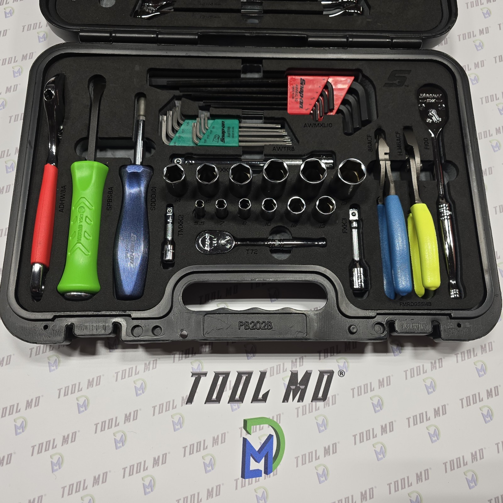 Snap-on Tools USA NEW 43pc Metric Combination General Service Set 243RDGSSFAC