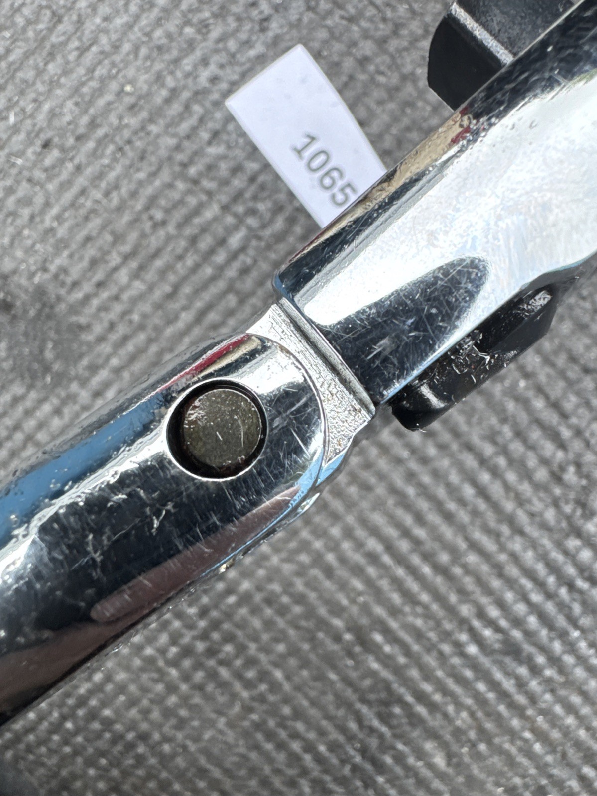 Sears Craftsman 12″ Flex Head Ratchet 3/8″ Drive Black 44836 VT USA Nos