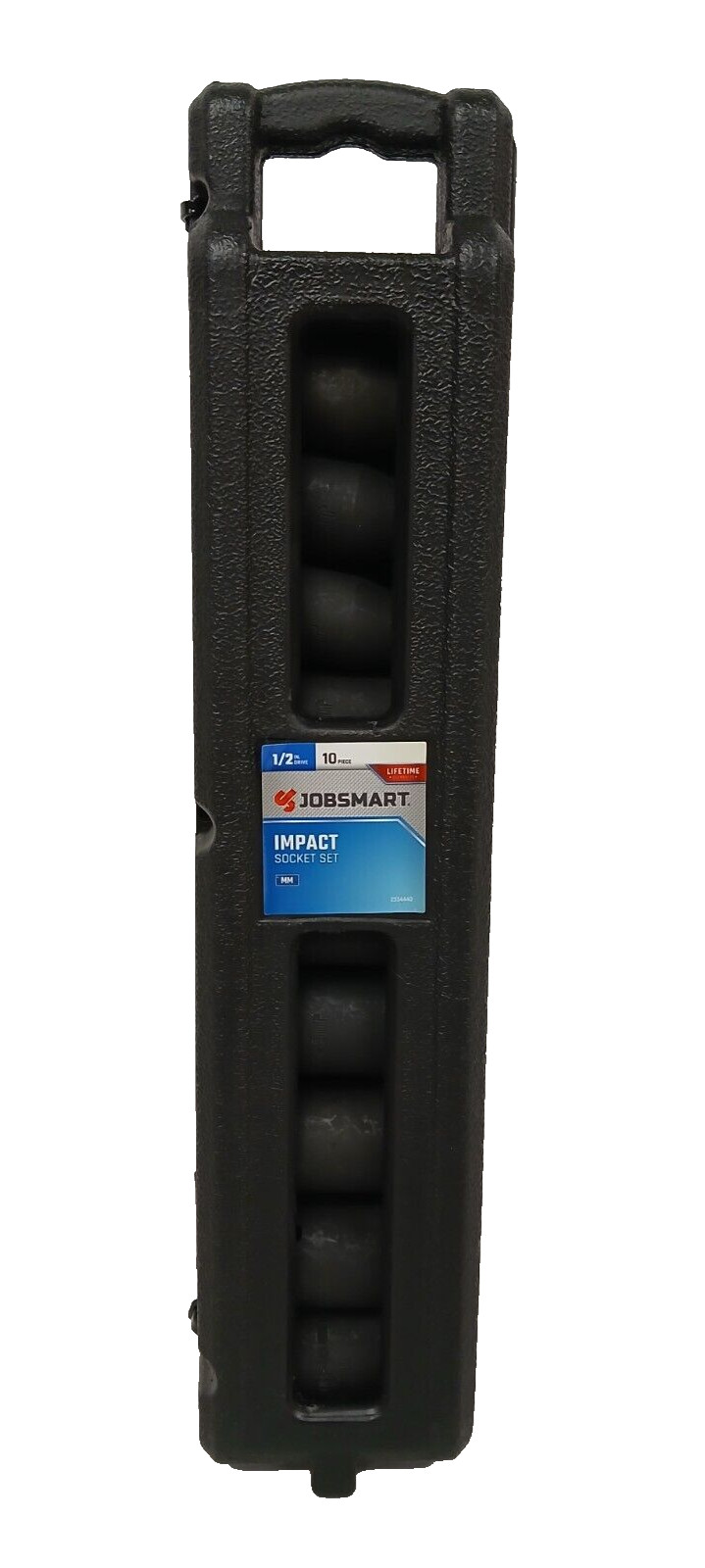 (10PC)JobSmart 6pt Shallow Metric 1/2″ Drive Impact Socket Set 11-17 19 21 22 24