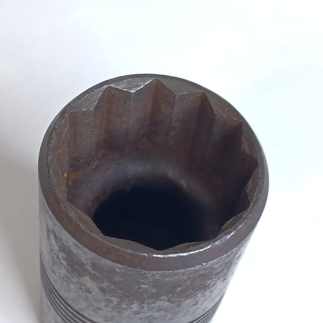 Plomb Tool Co 5550 Heavy Duty Socket 1-9/16 12-Pt USA 3/4″ Drive Vintage War era