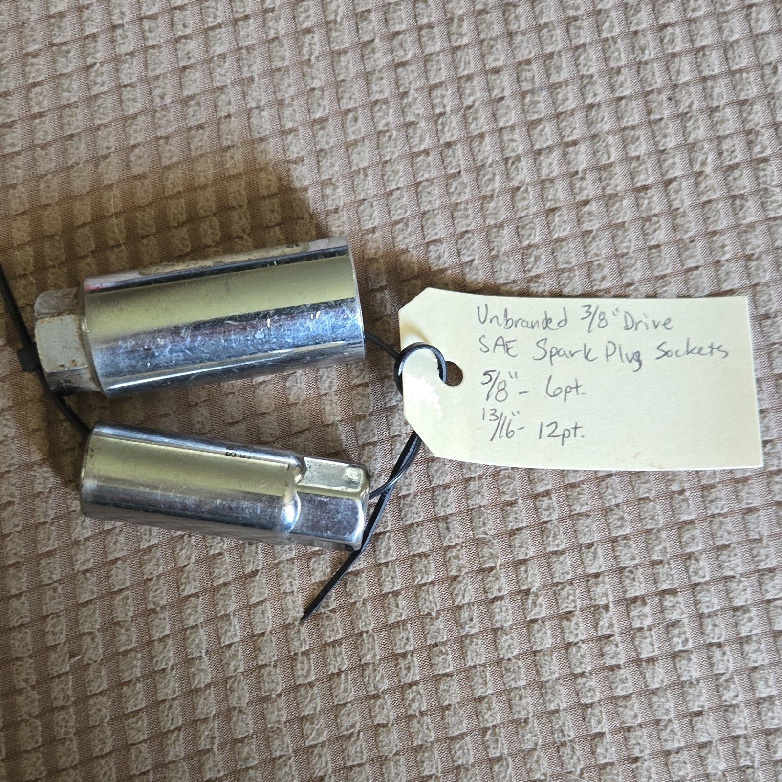 Spark Plug Socket Pair 3/8″ Drive 5/8″ (16mm) And 13/16″