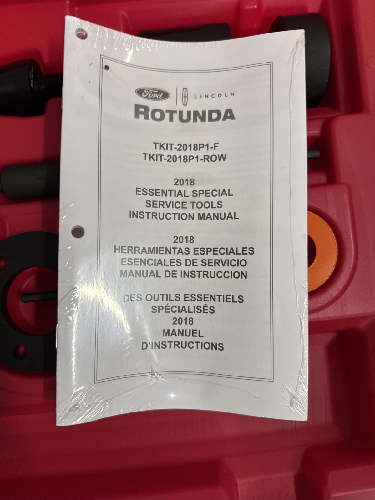 TKIT-2018P1-F Ford Rotunda 3.0L Lion diesel engine tools COMPLETE Set of 2