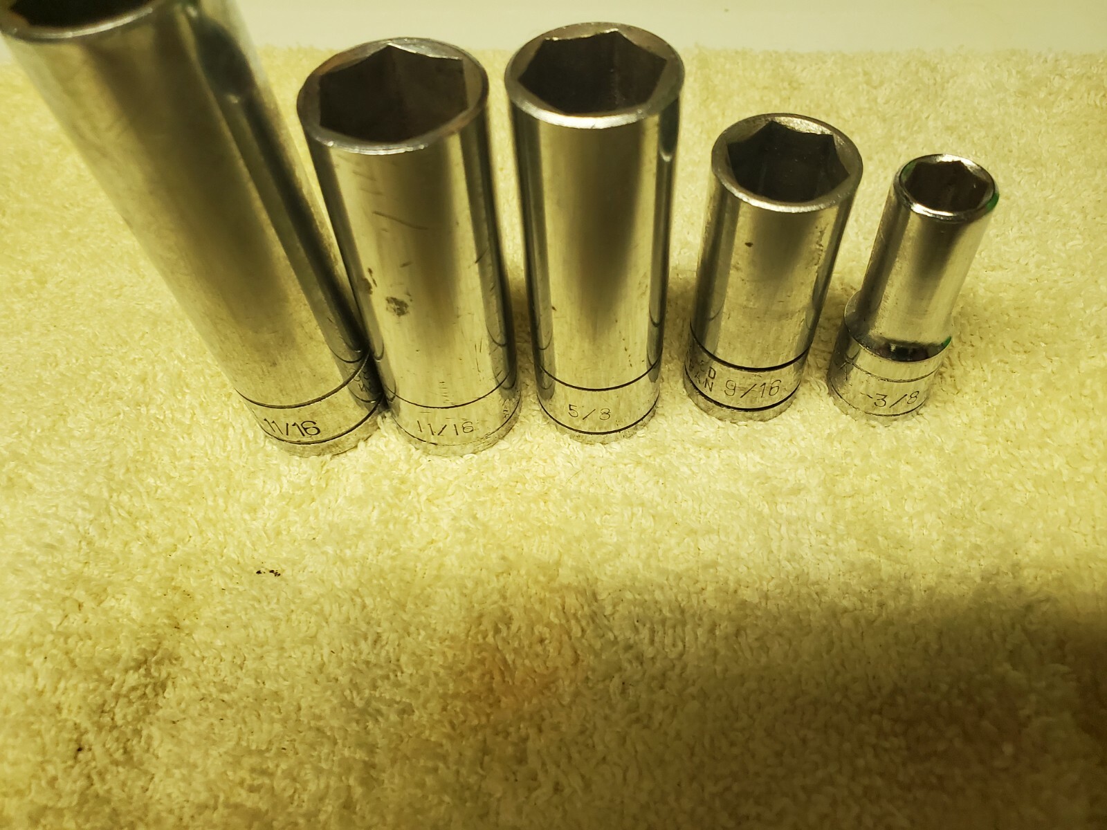Continental American sockets 1/2, 3/8 drive