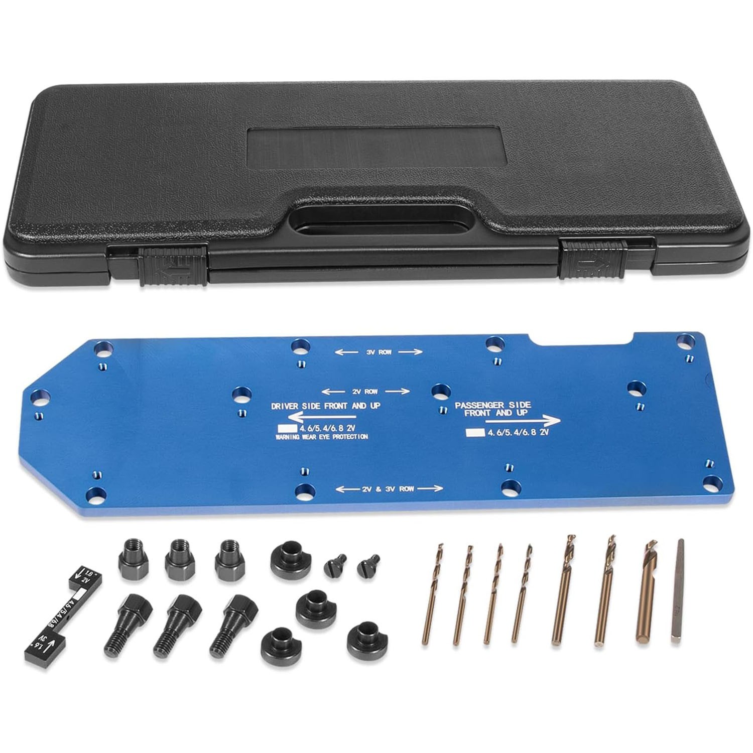 71600 Manifold Drill Template for FORD 4.6L, 5.4L & 6.8L V10 2 Valve 3 Valve