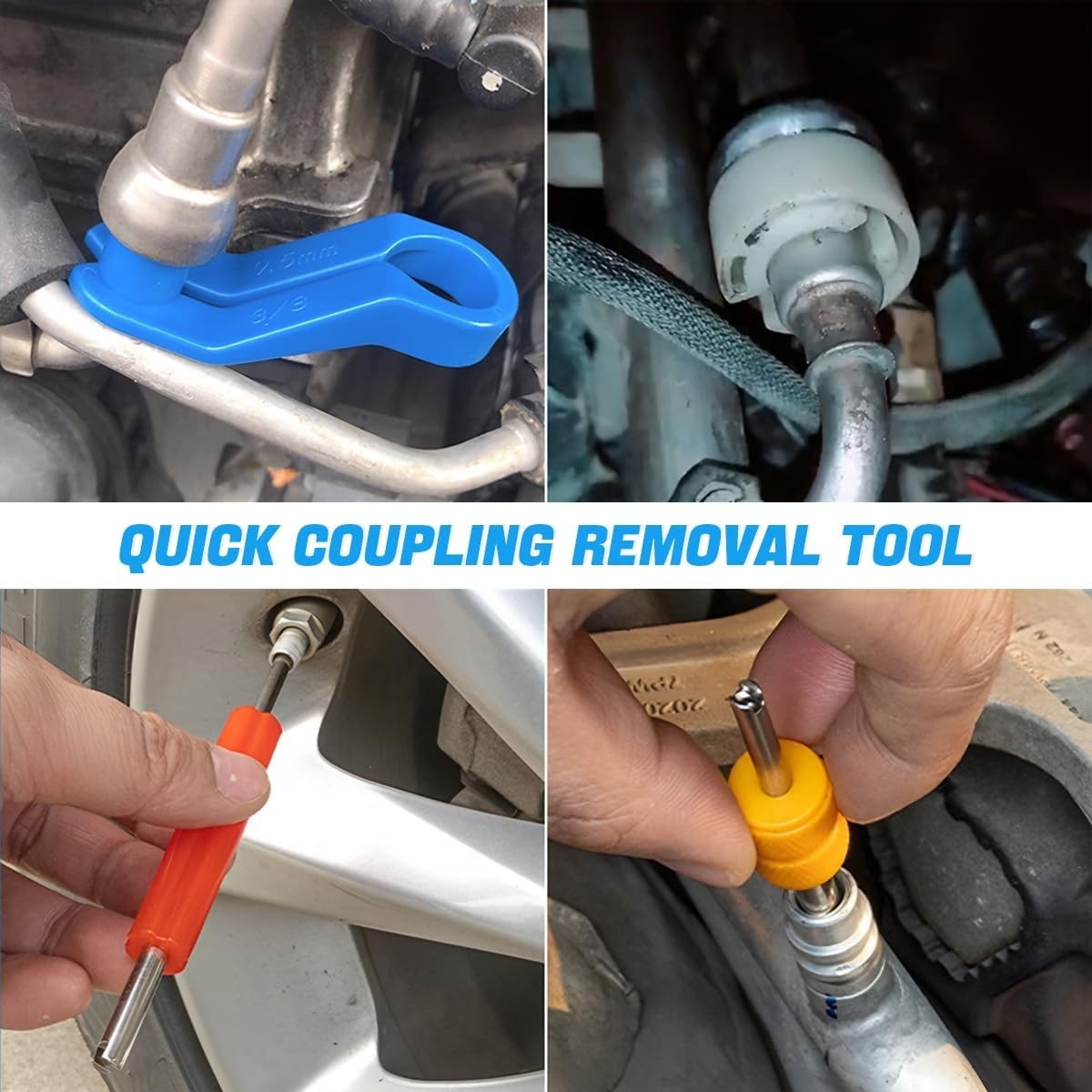 16-Piece Car AC Fuel Line Disconnect Set – Precision Tools for Easy Repairs