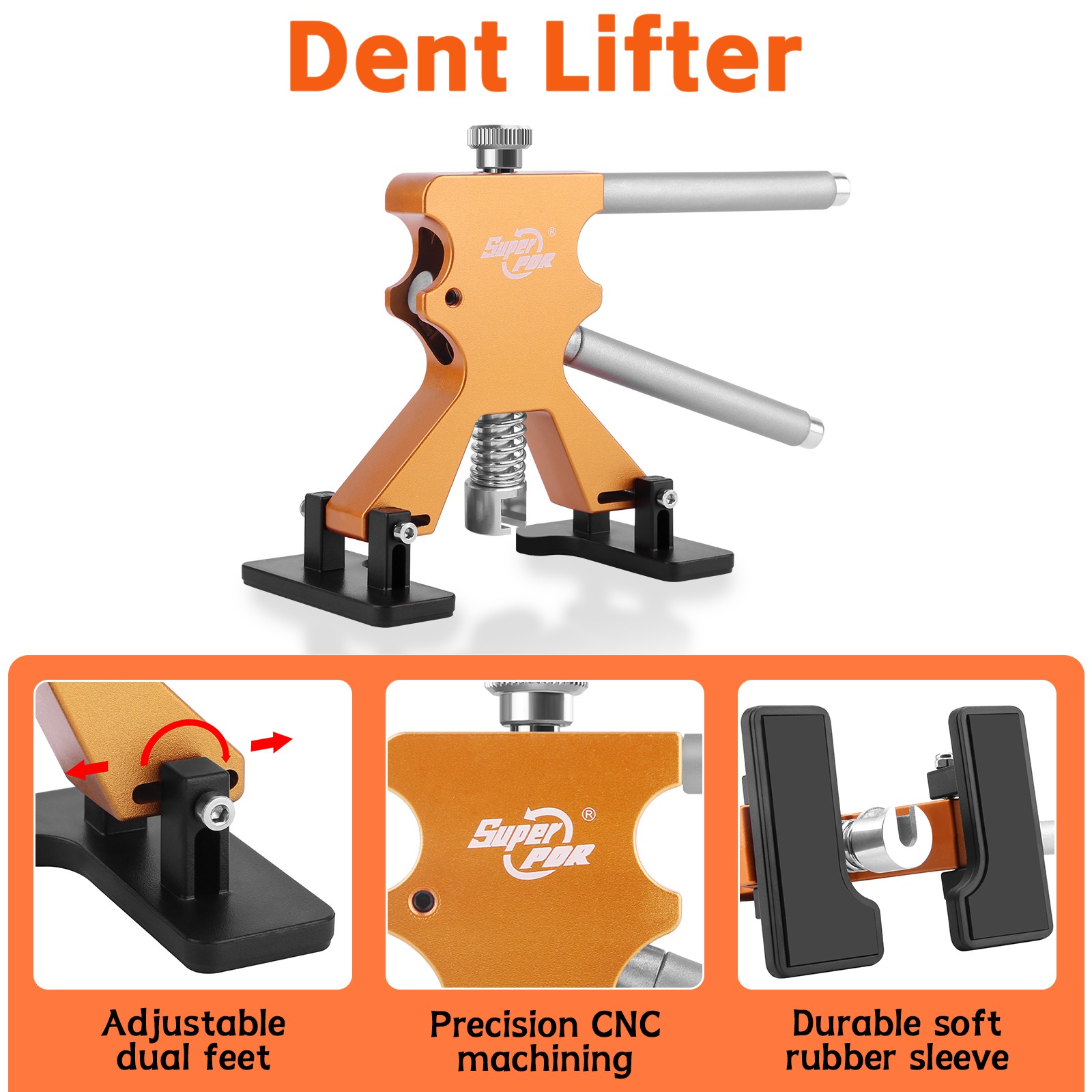 PDR Car Body Dent Puller Kit Auto Body Repair Tools Paintless Hail Remover New