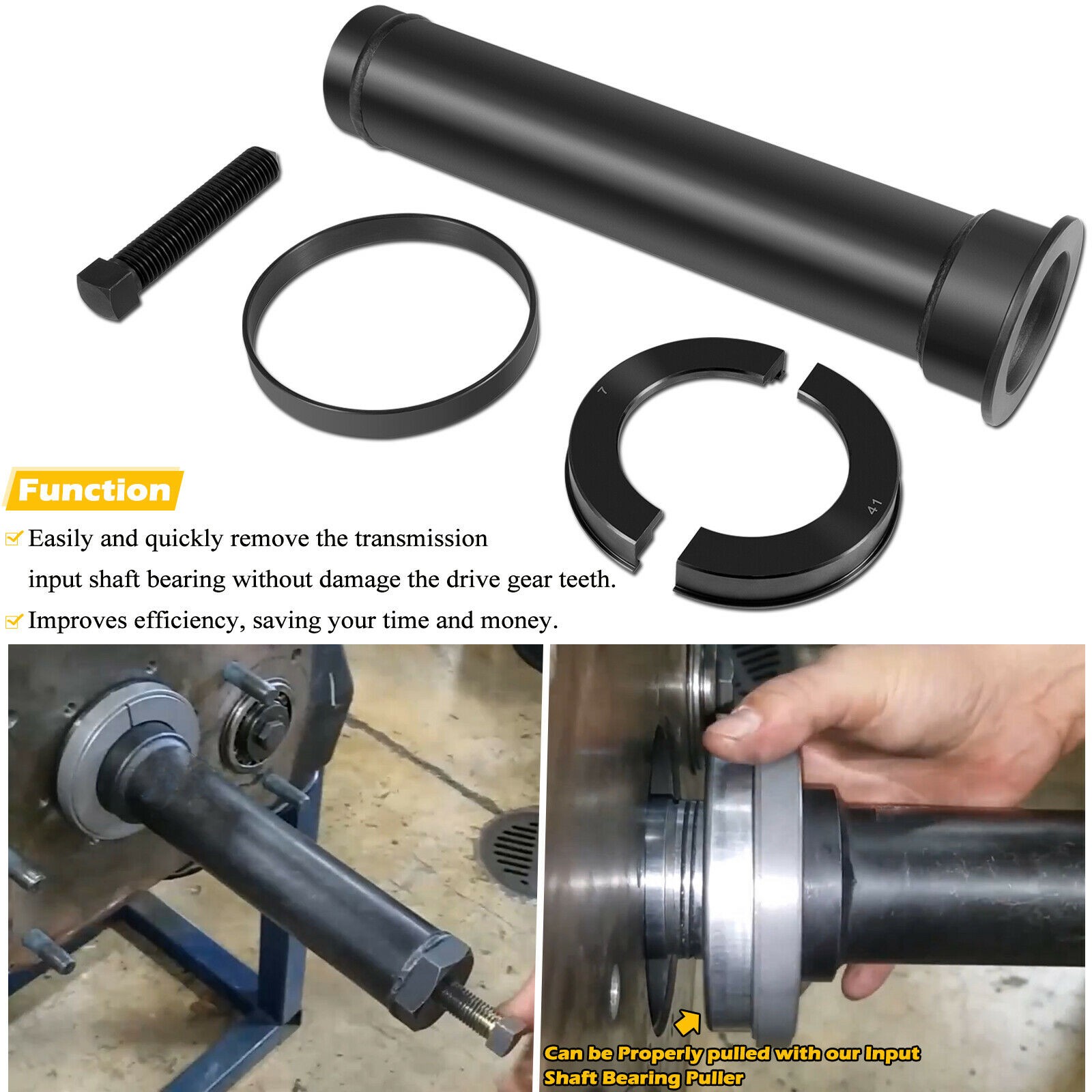 For Eaton Fuller Input Shaft Bearing Puller Tool for 1 3/4″ & 2″ shafts 4308011