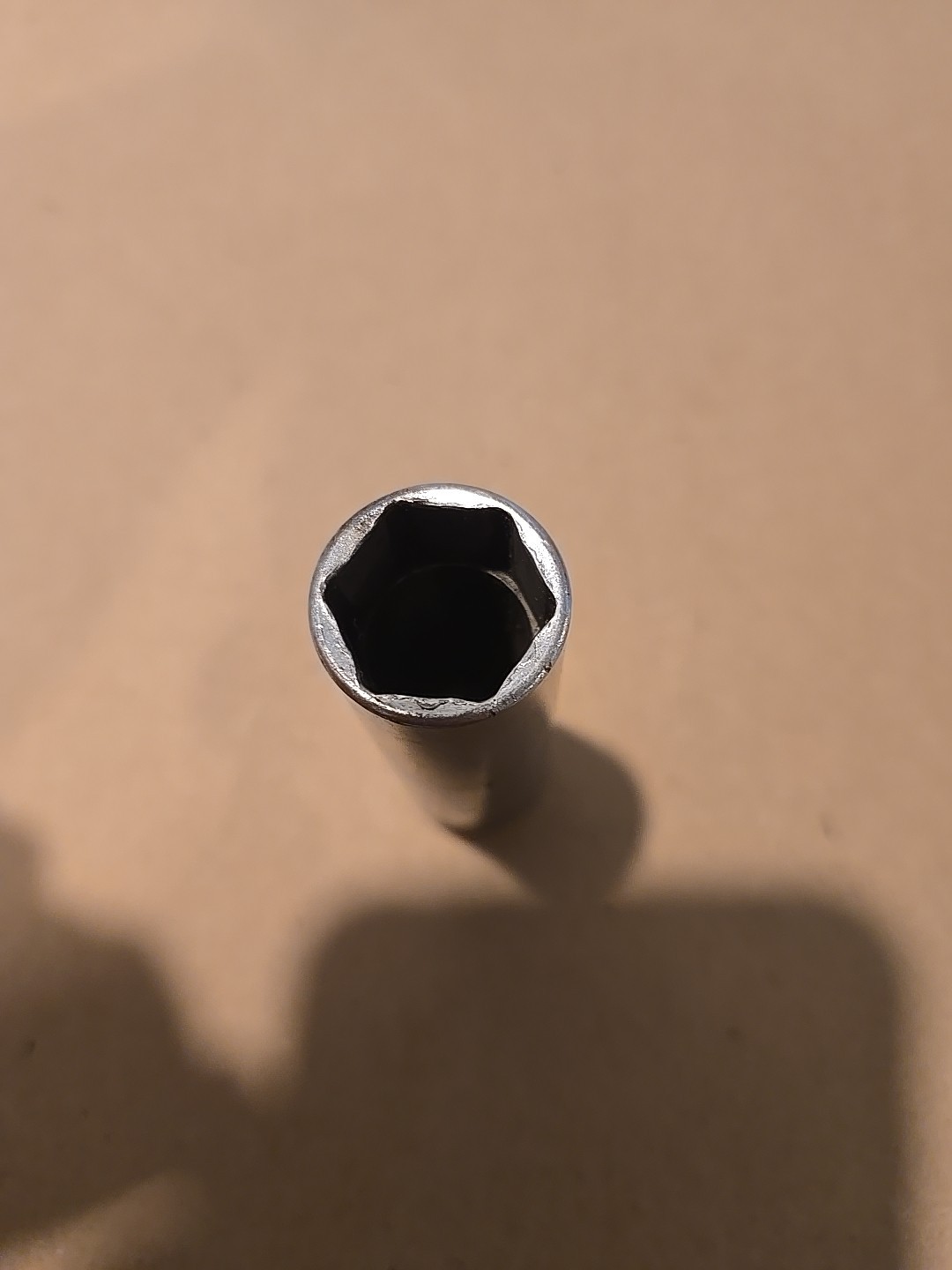 Snap On 3/8″ Drive 17MM 6PT Metric Deep Chrome Socket USA SFSM17