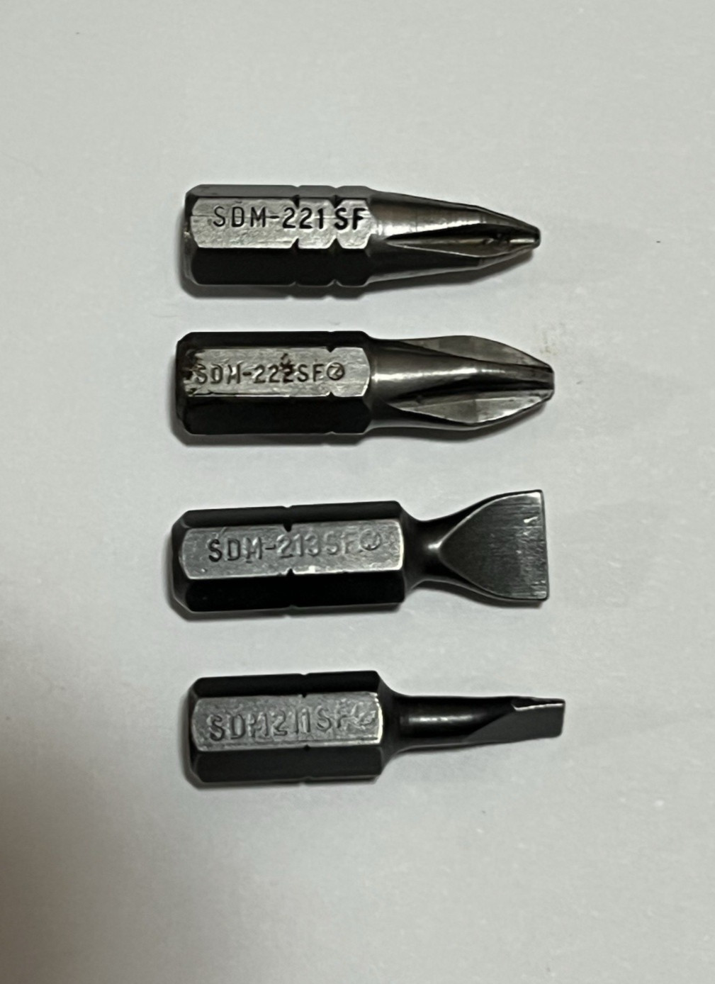 Snap On SSDM40A Magnetic Hex Bit Screwdriver Vintage Black Hard Plastic Handle