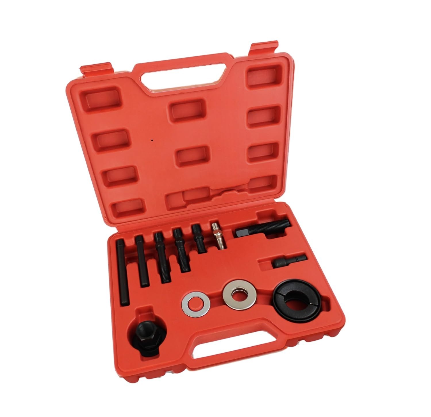 Professional Grade Carbon Steel Pulley Puller & Installer Kit for Cars & Trucks