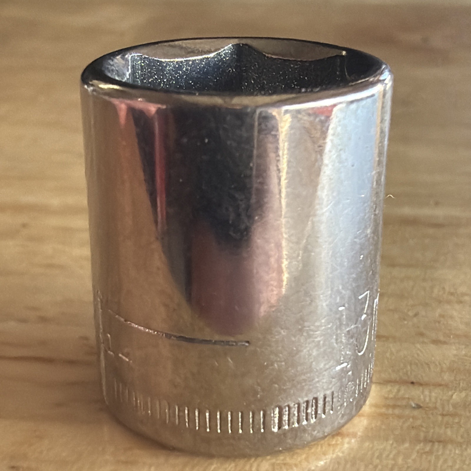 Craftsman 13mm Shallow Socket 1/4″ Drive 6 Point Inverted G1 Series 43514 USA