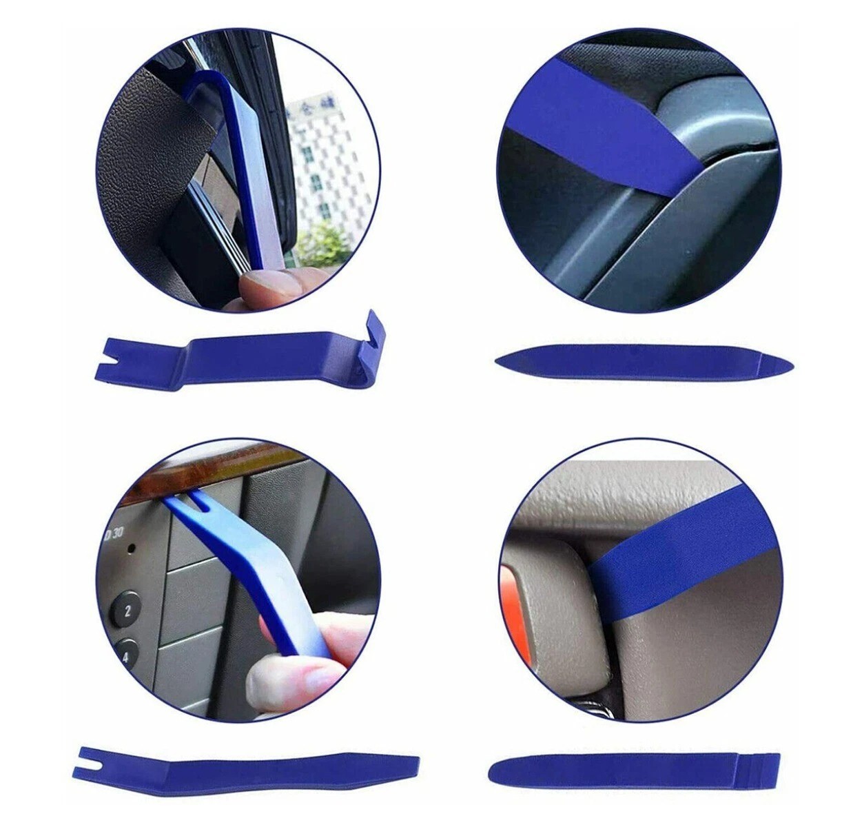 5 Pcs Car Trim Removal Kit, Door Panel Dashboard Plastic Pry Tools Set