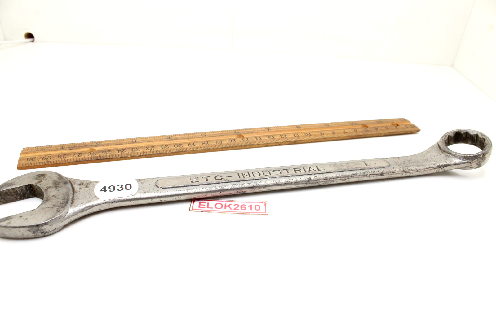 ETC- Industrial 1″ Chrome Molyboenum 12 Point Combination Wrench