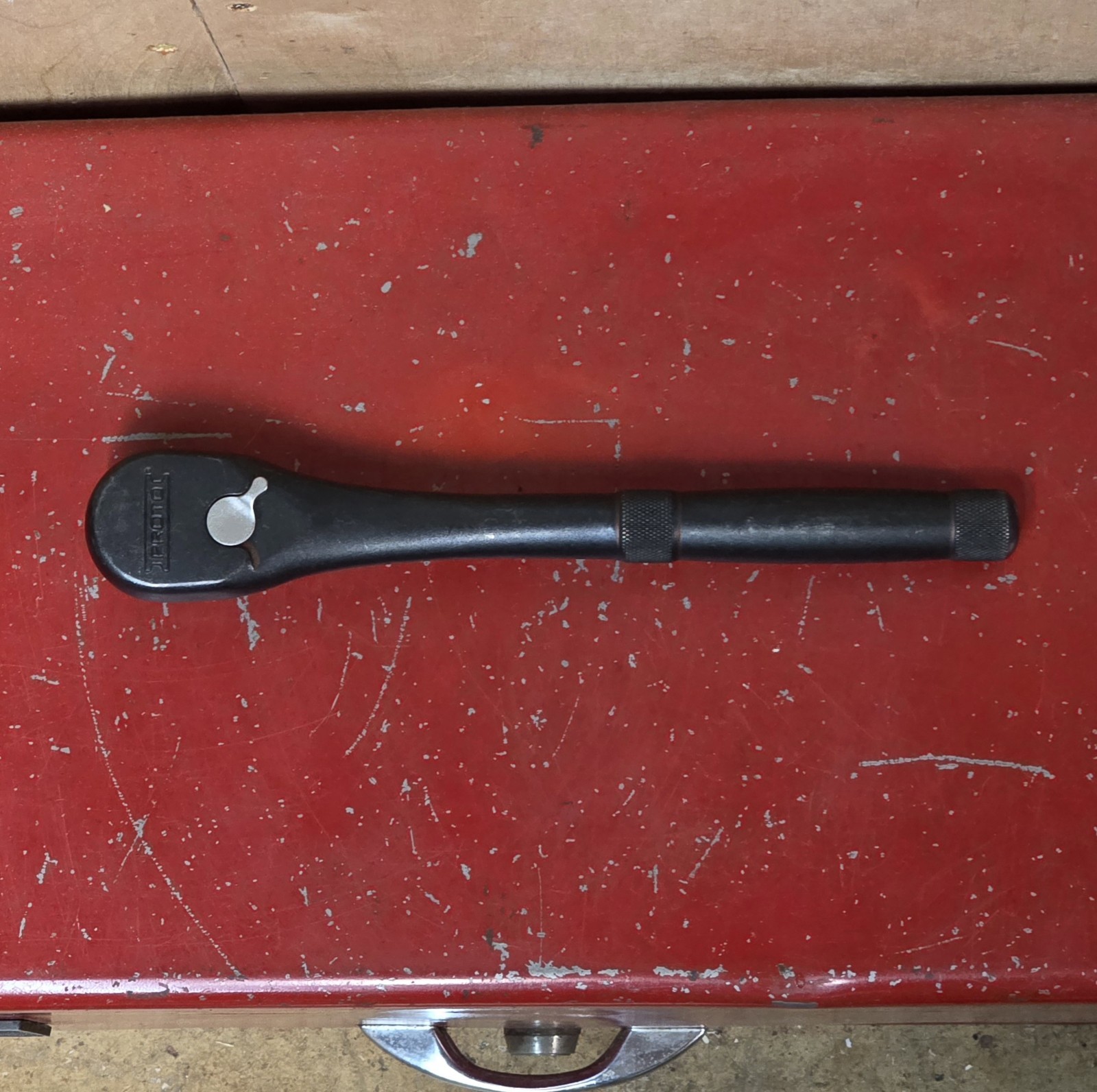 Proto 1/2″ Drive Black Oxide Ratchet 5449XLBL 1V USA 10.5″ Long