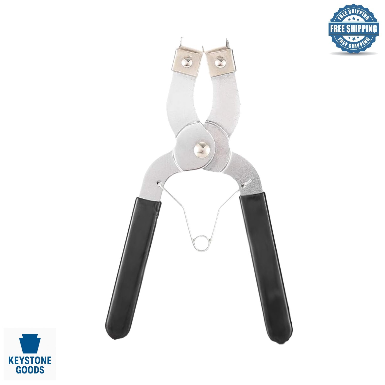 Auto Piston Ring Compressor Pliers – Chrome Vanadium Steel, Ergonomic Design