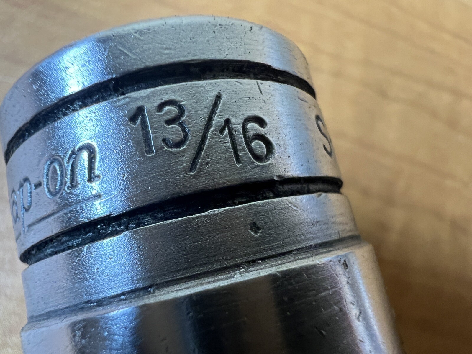 Snap-on Tools USA 1/2″ Drive, 13/16″ Deep 12pt SAE Chrome Socket S-261