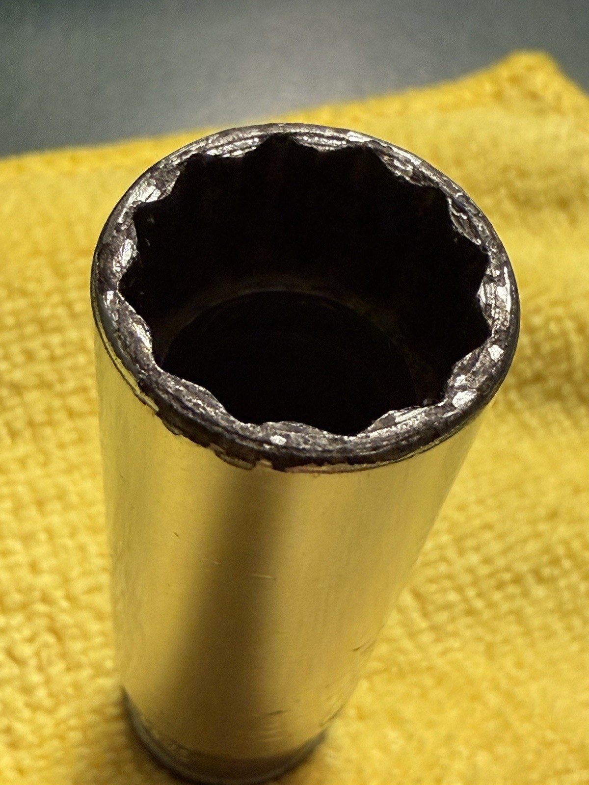 Lot Of 3 Snap-on Deep Metric Sockets 11mm, 15mm, 17mm SFM 12 Point Vintage