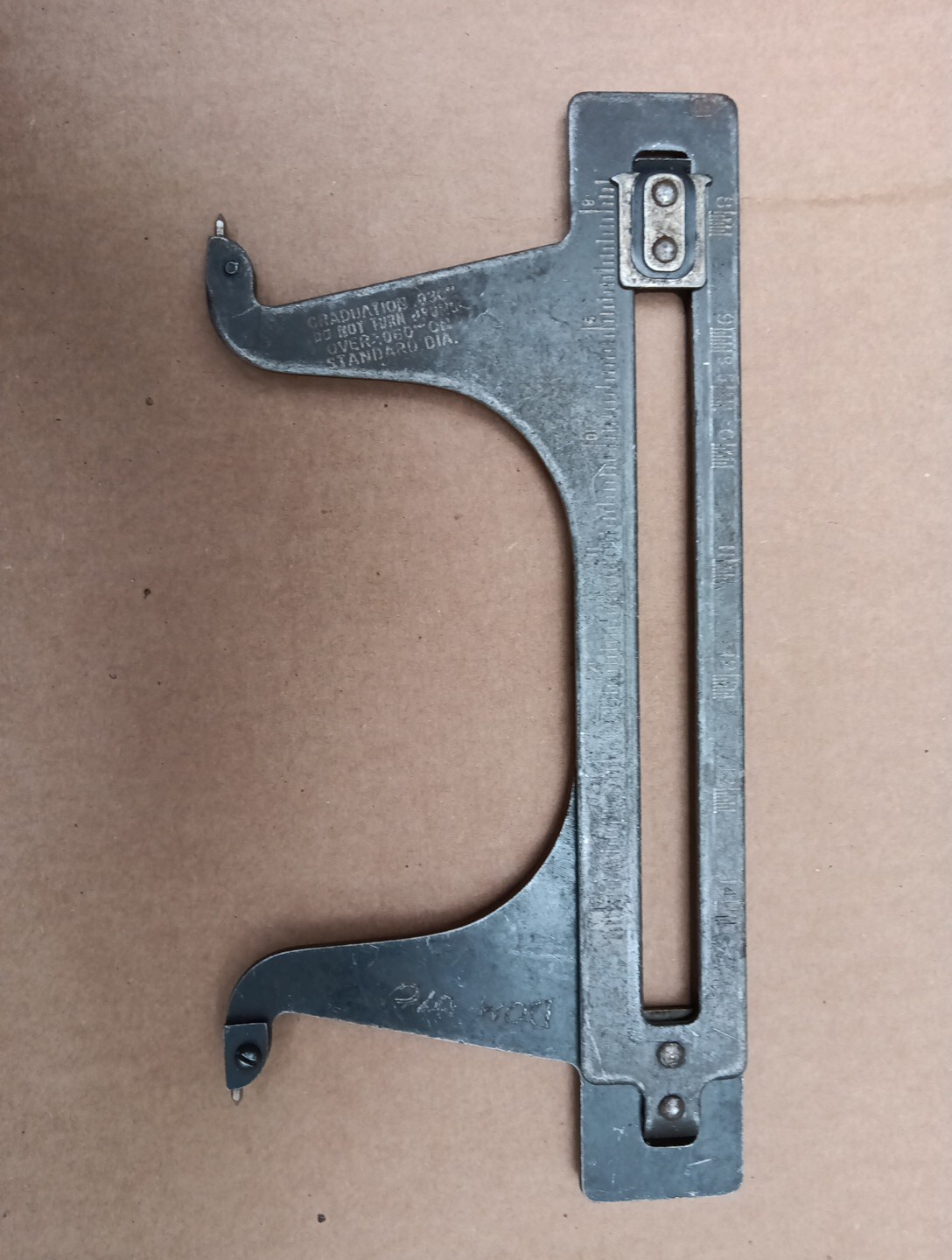 Vintage K-D Tools 277 Brake Resetting Gauge MADE IN USA