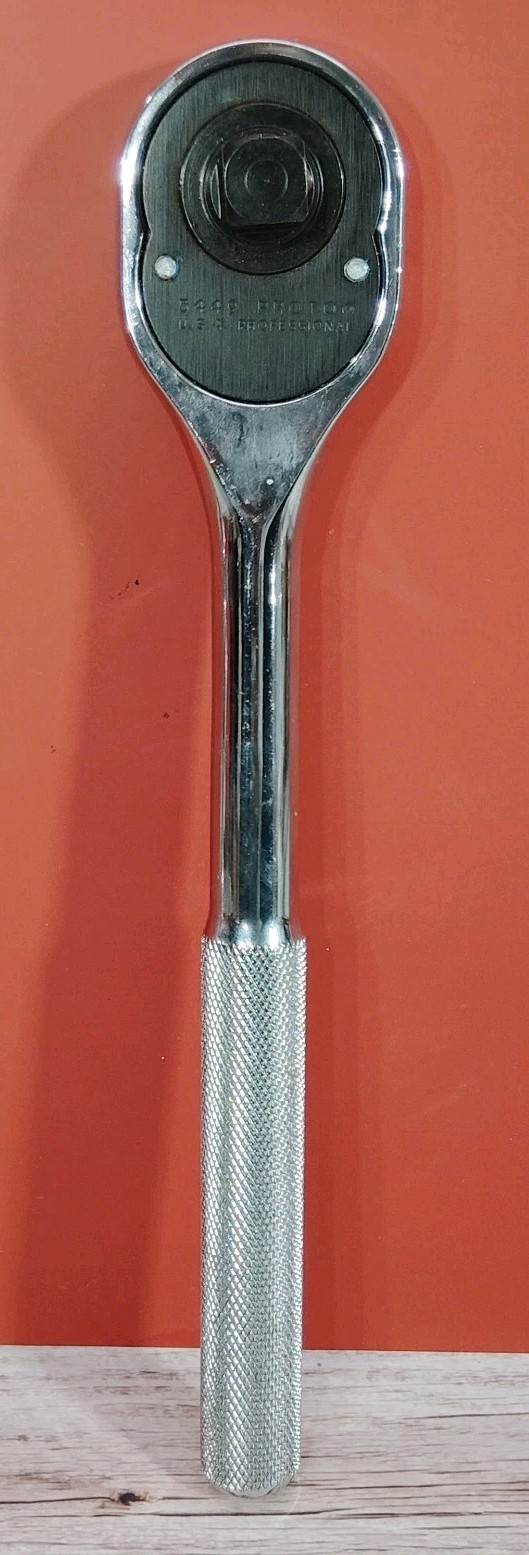 Proto Professional 5449 1/2″ Drive Ratchet Wrench Knurled Handle USA Made Tool