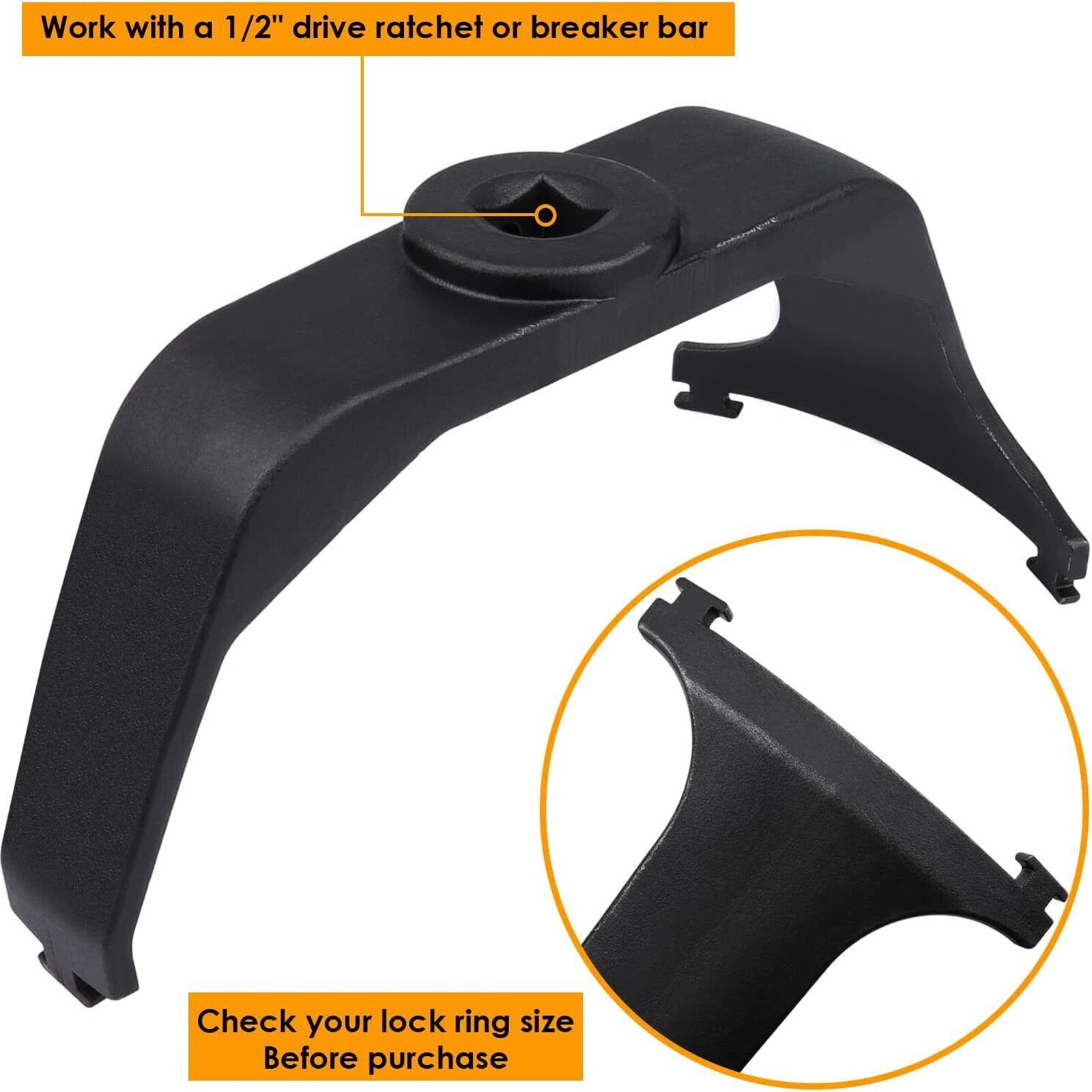 Fuel Tank Lock Ring Wrench Tool 6599 Pump Removal Installer For Chrsyler Ford GM