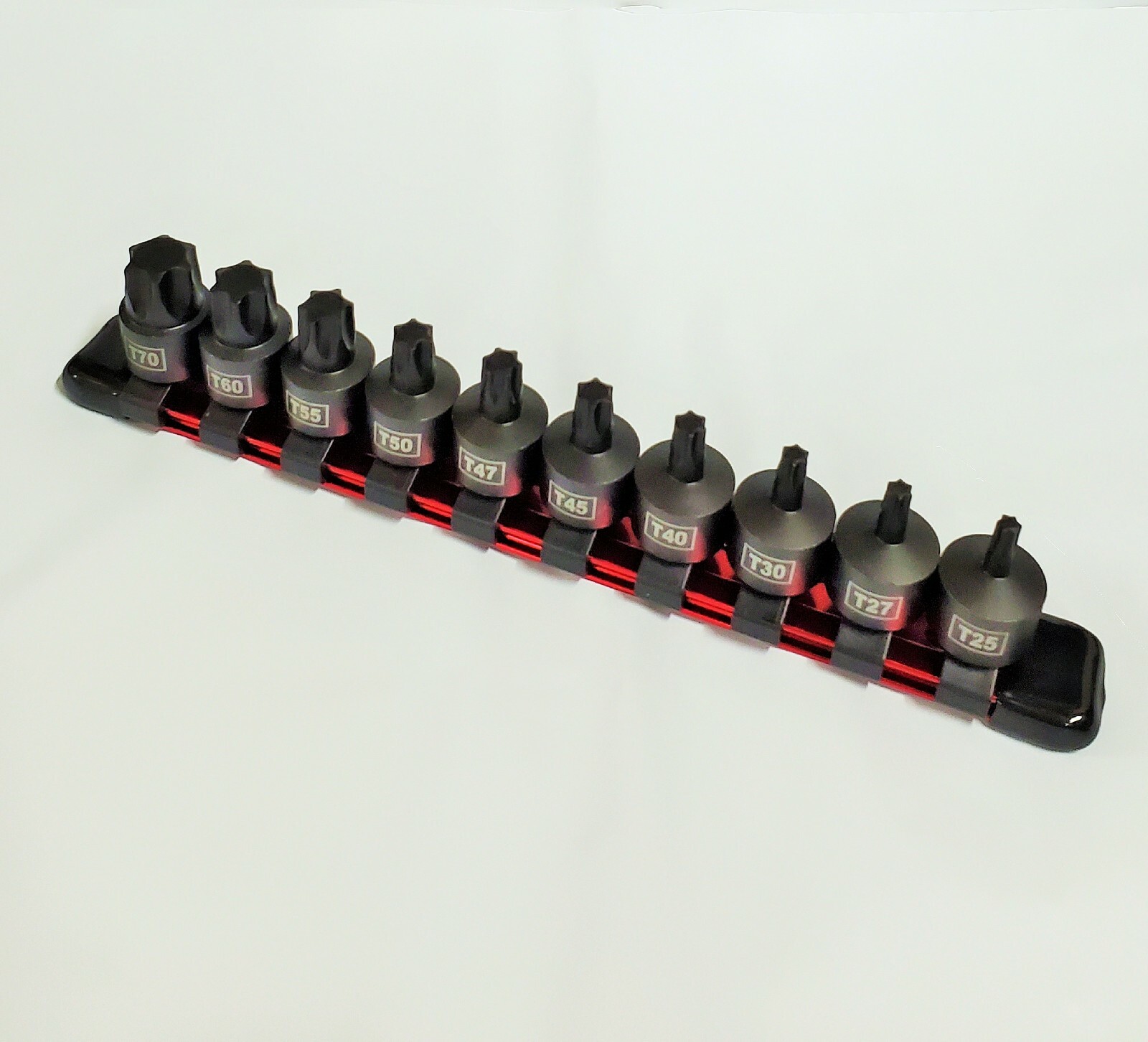 10-PC. 3/8″ DR. Nano Impact Star Bit Socket Set T25 – T70