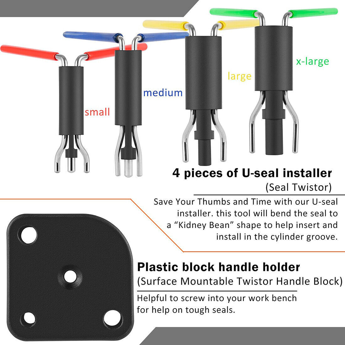 Hydraulic Cylinder Repair Tool Wrench Puller Kit Fit Skid Steers Loader Backhoes
