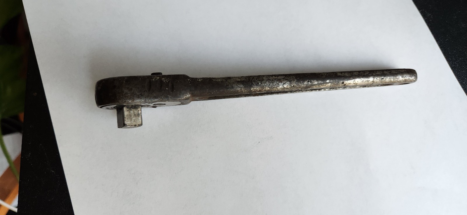 Snap On Tools Vintage 3/8” Drive Ratchet With Needle Shift Lever F70A 1935 Model