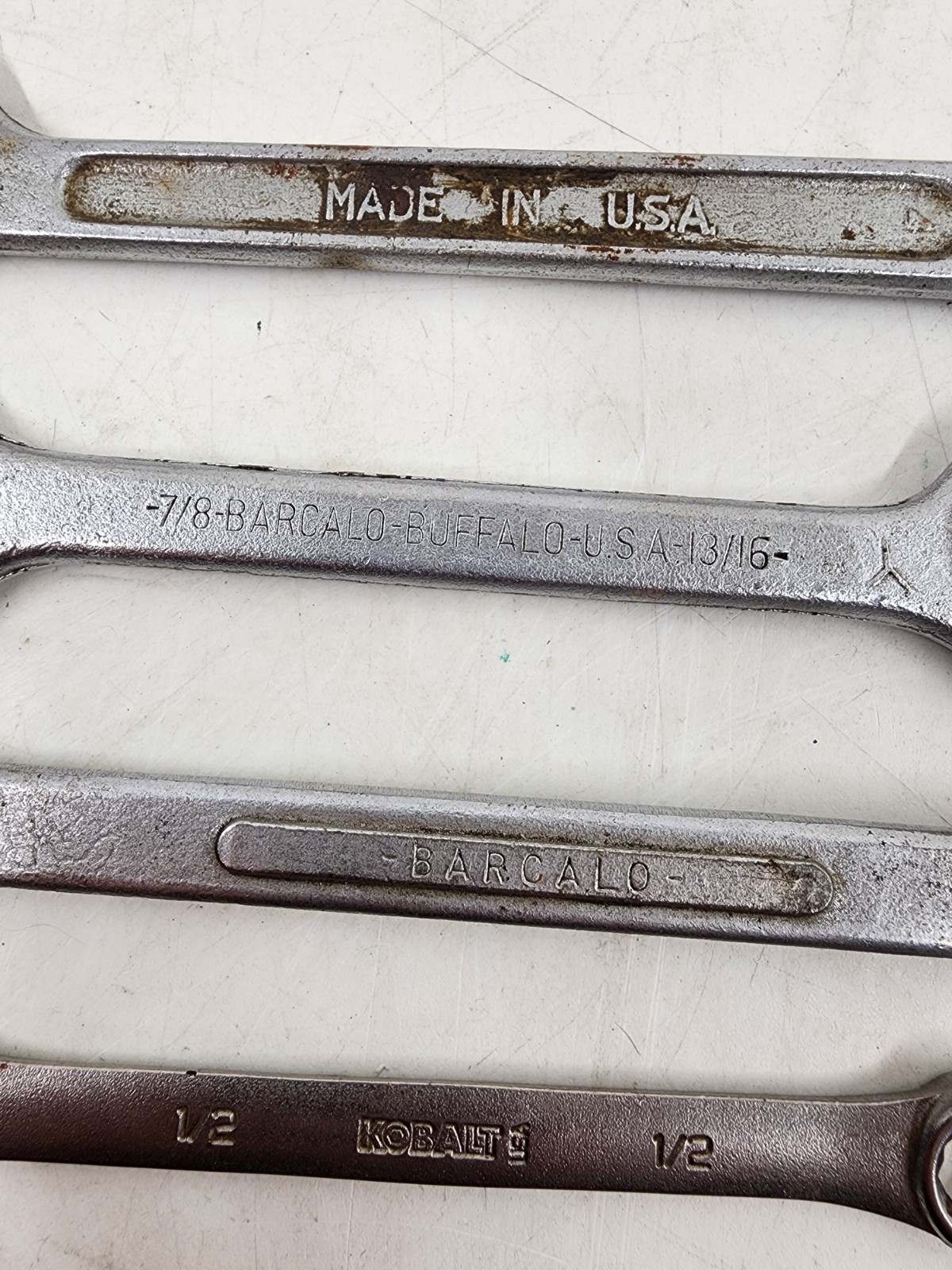 USA Made Wrenches Various Brands And Sizes Metric Standard Lot Of 13