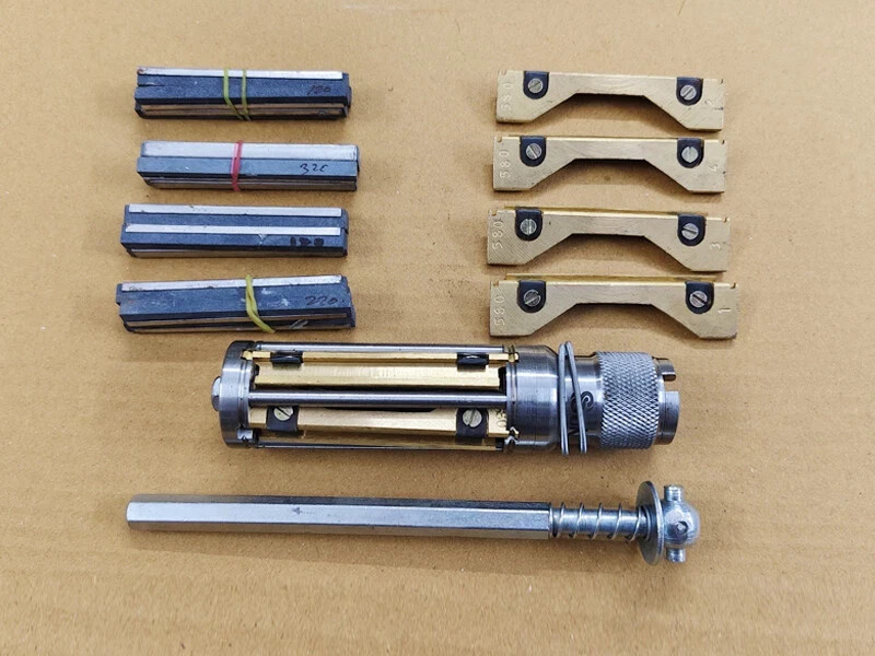 CYLINDER ENGINE HONE KIT 34mm to 60mm Honing Machine + 4x Stone Combo Heavy Duty