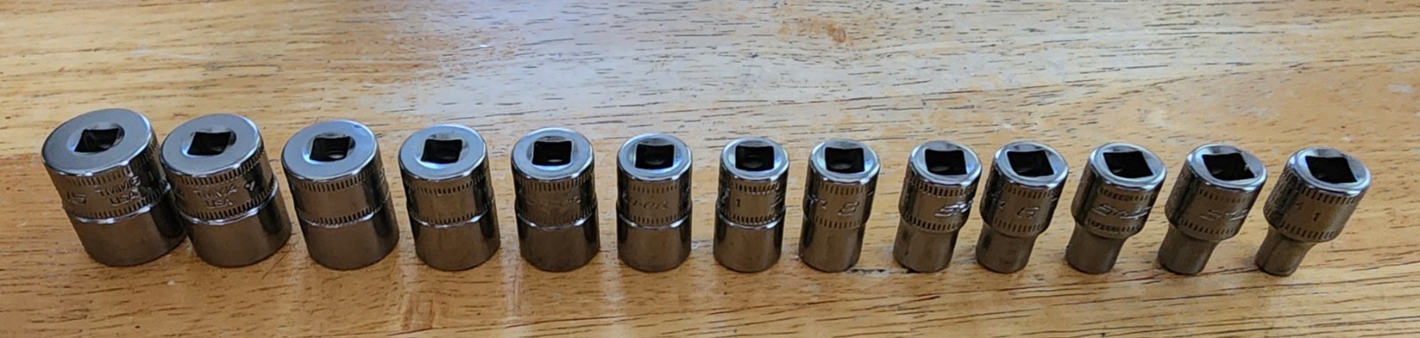 Snap On USA NEW 17 Piece 1/4″ Drive 6 Point Metric Starter Set With Tray 117TMM