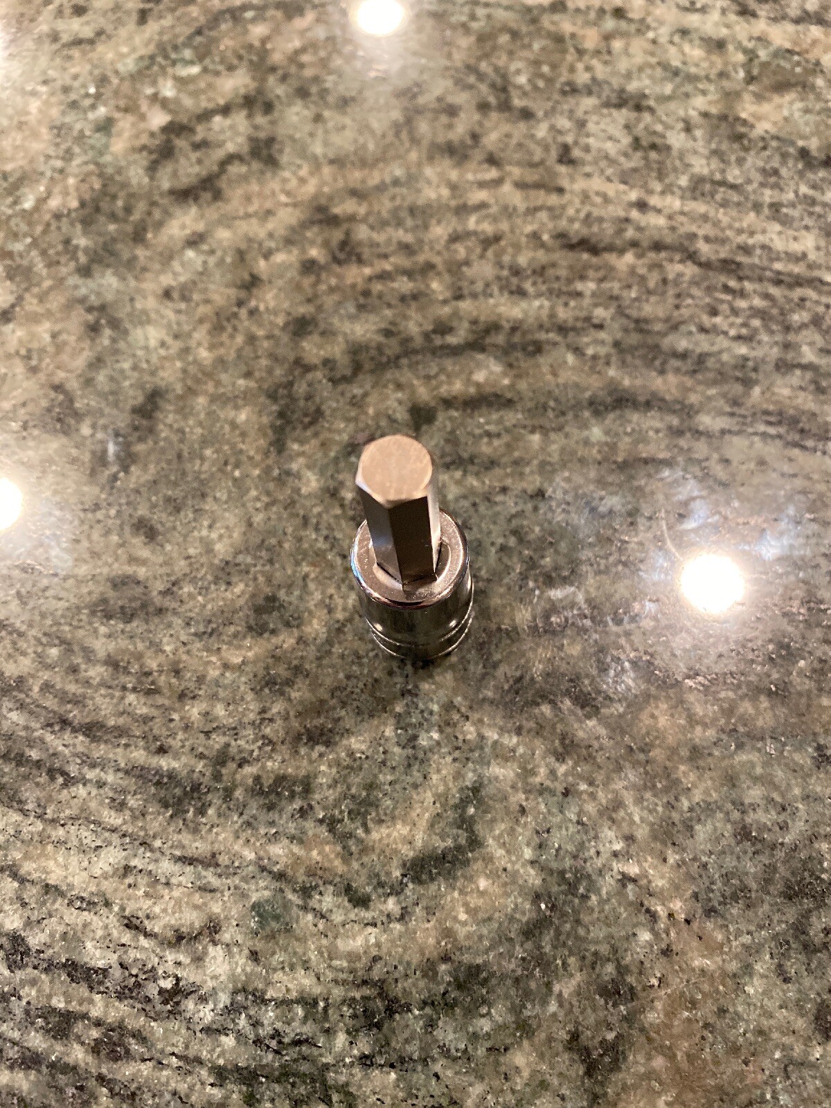 Snap-On fa10e 5/16″ 3/8″ drive sae hex bit chrome socket