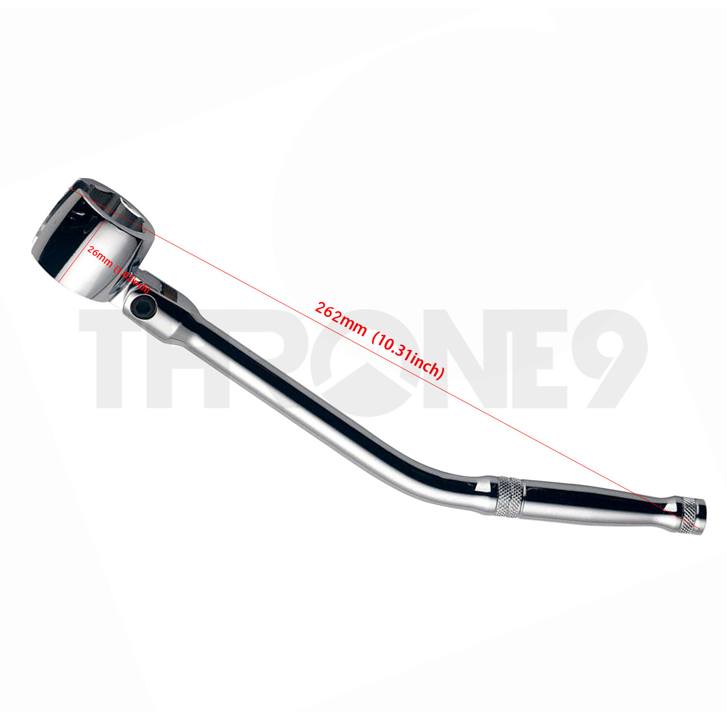 Oxygen Sensor Wrench | O2 Flexible Head 7/8″ Auto Repair 22mm Hex 6pt Tool