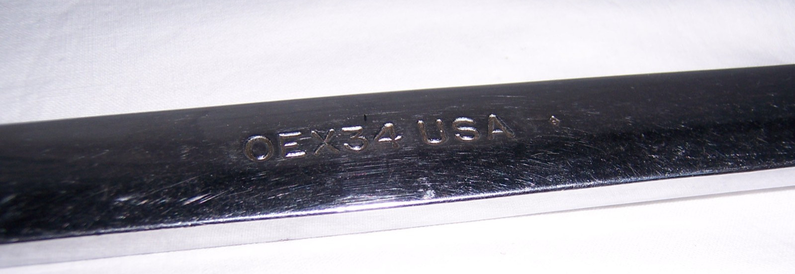 Snap On OEX34 1-1/16 Open End 12 point Combination Wrench Underlined Logo