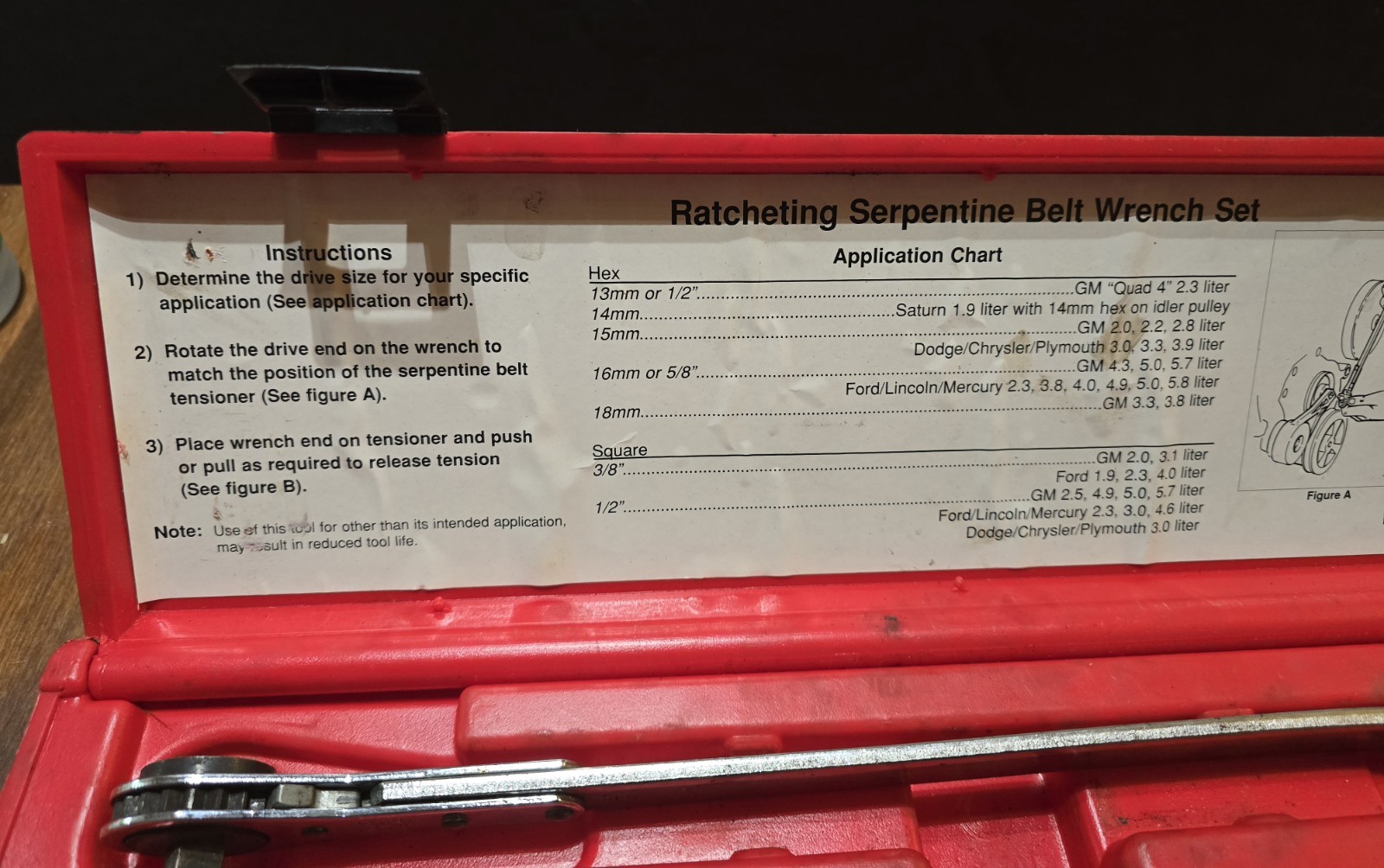 MAC Tools «Serpentine Belt Wrench Set”