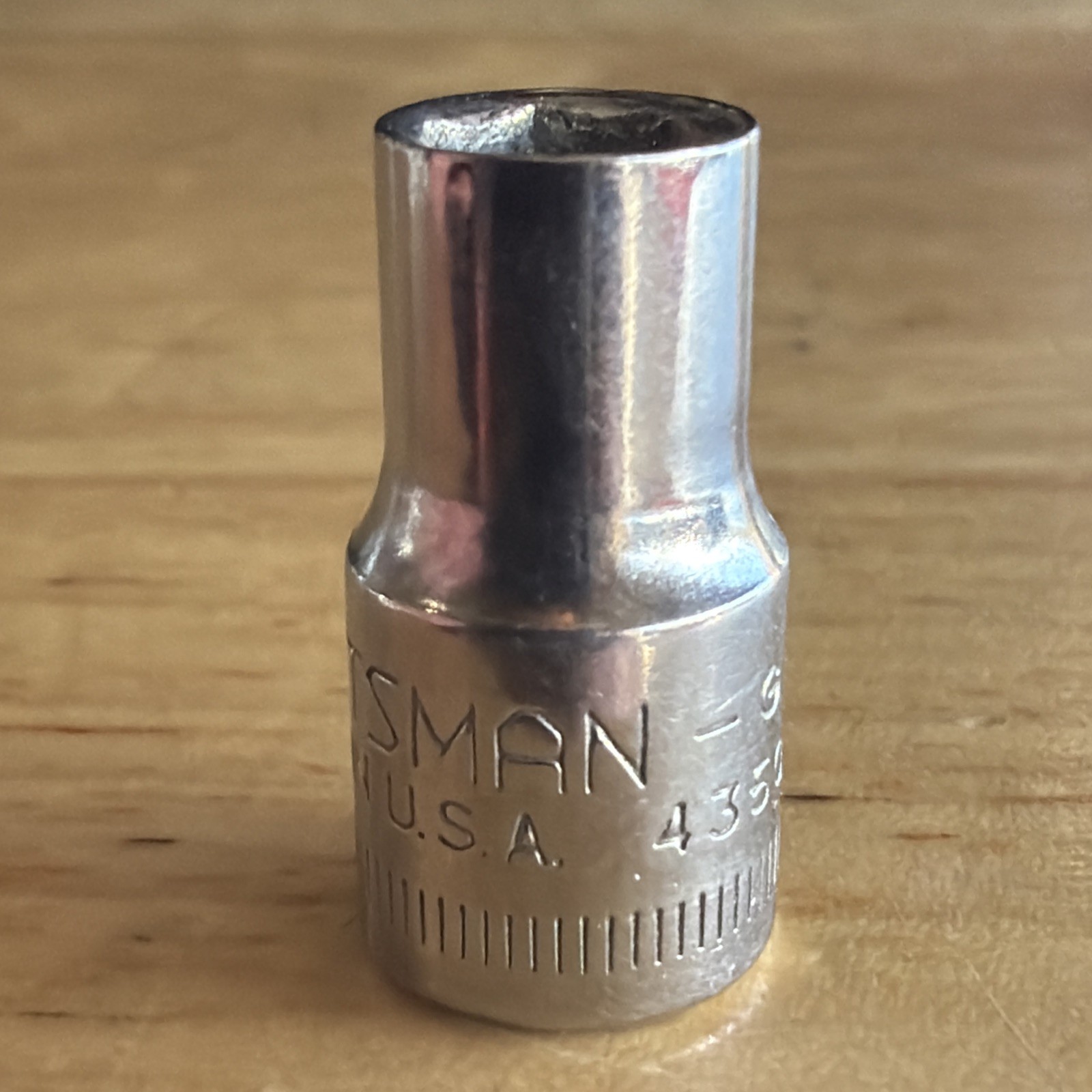 Craftsman 6mm Shallow Socket 1/4″ Drive 6 Point G Series 43502 Made in USA