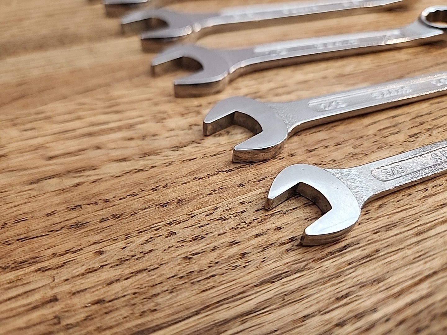Vintage Sears 6pc SAE Wrench Set 4390