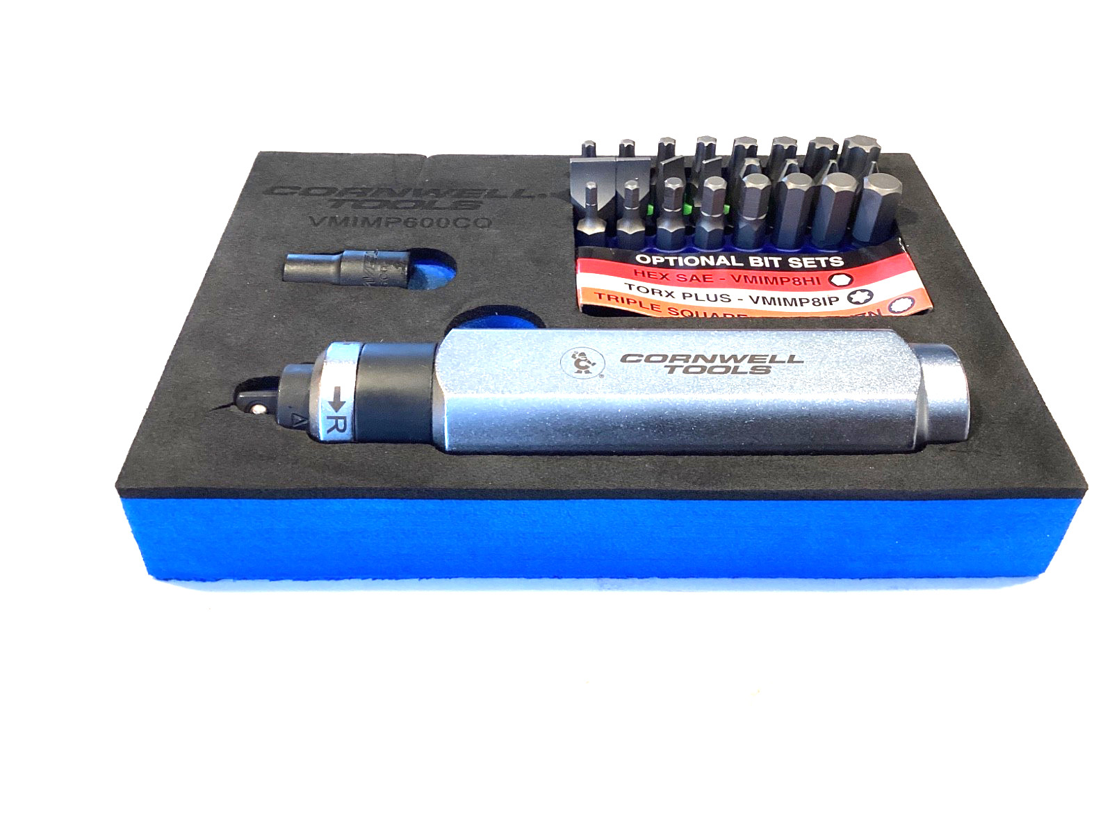 Cornwell Tools NEW 26 Piece 3/8″ Drive Hand Impact Driver Set In Foam VMIMP600CQ
