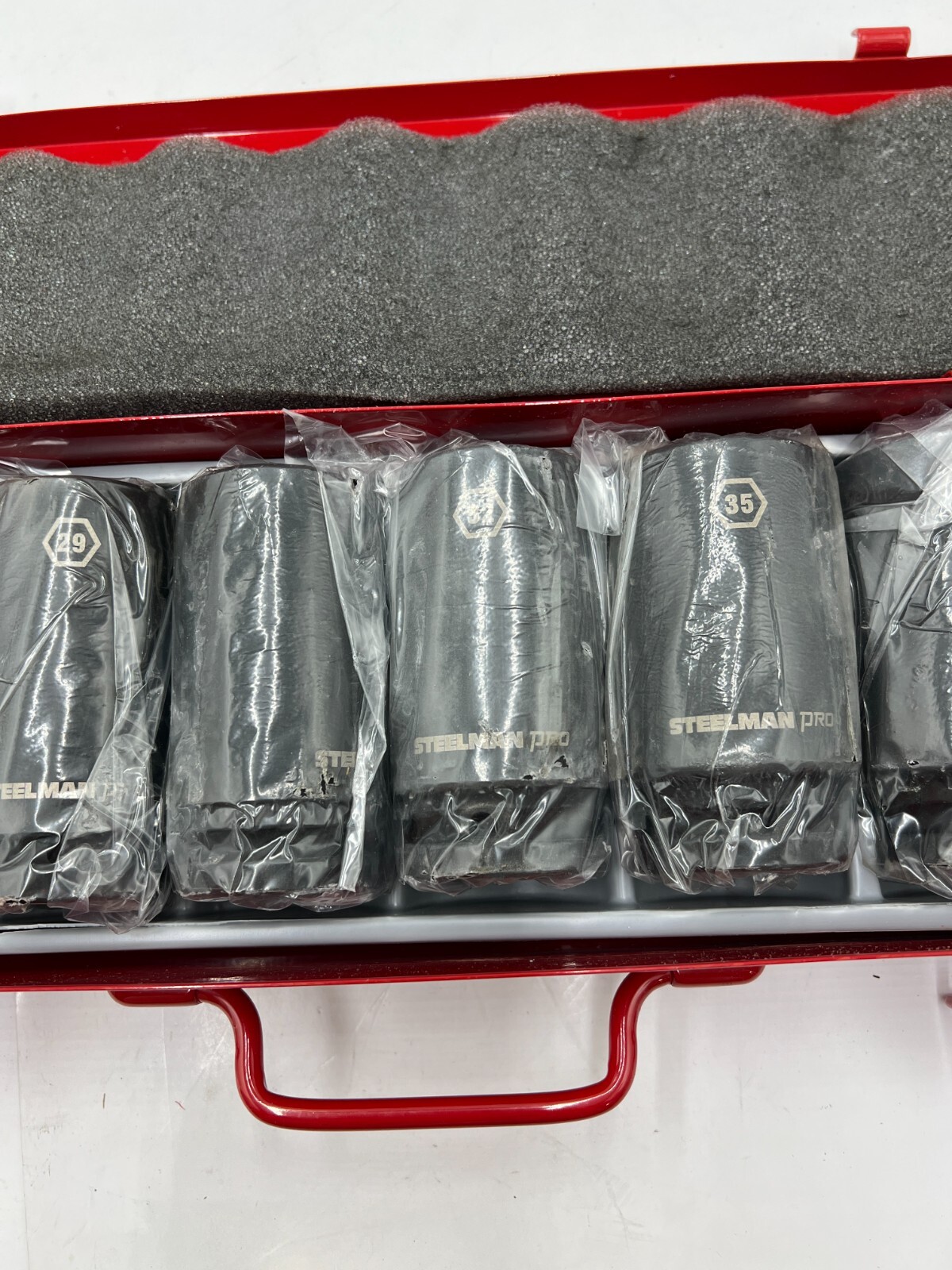 Steelman 8-Piece Pro Deep Drive 6 Point Impact Metric Socket Case