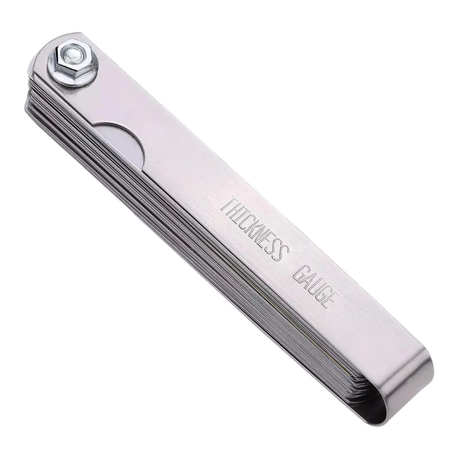 32 Blade Feeler Gauge Dual Metric & SAE Reading Combination Gap Thickness Tool